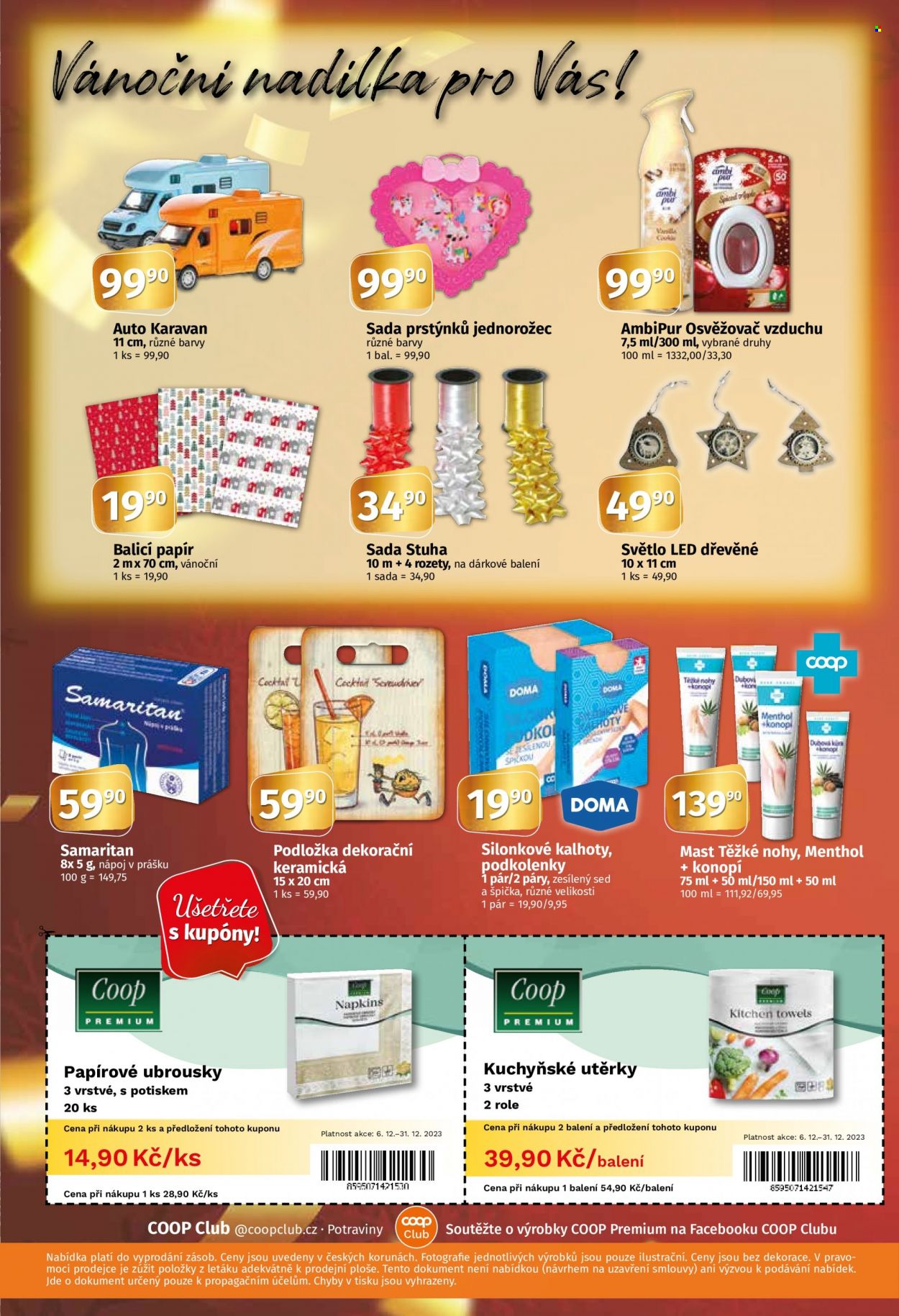 Leták coop TUTY - 6.12.2023 - 31.12.2023. Strana 11