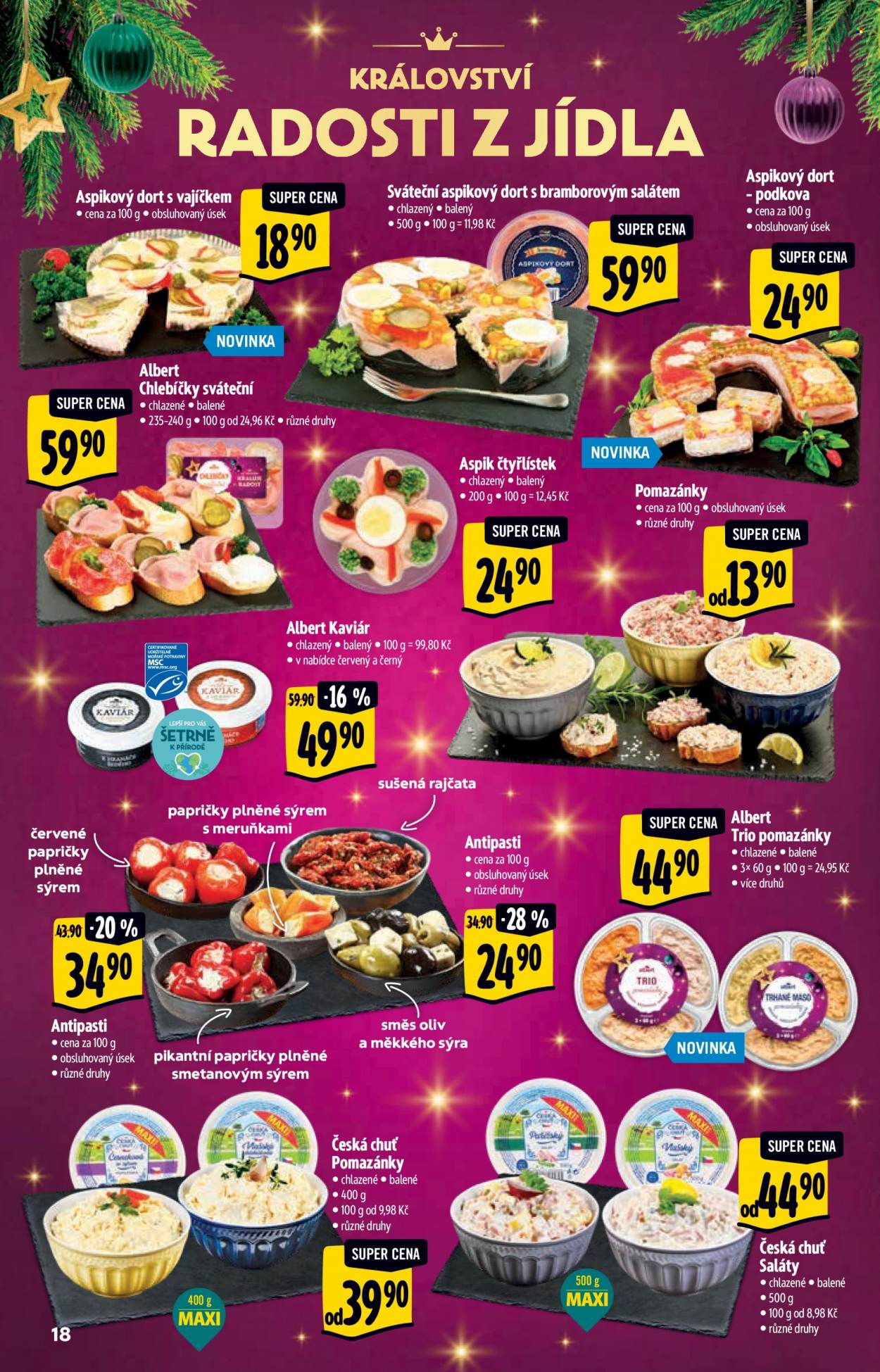 Leták Albert Supermarket - 6.12.2023 - 31.12.2023. Strana 18