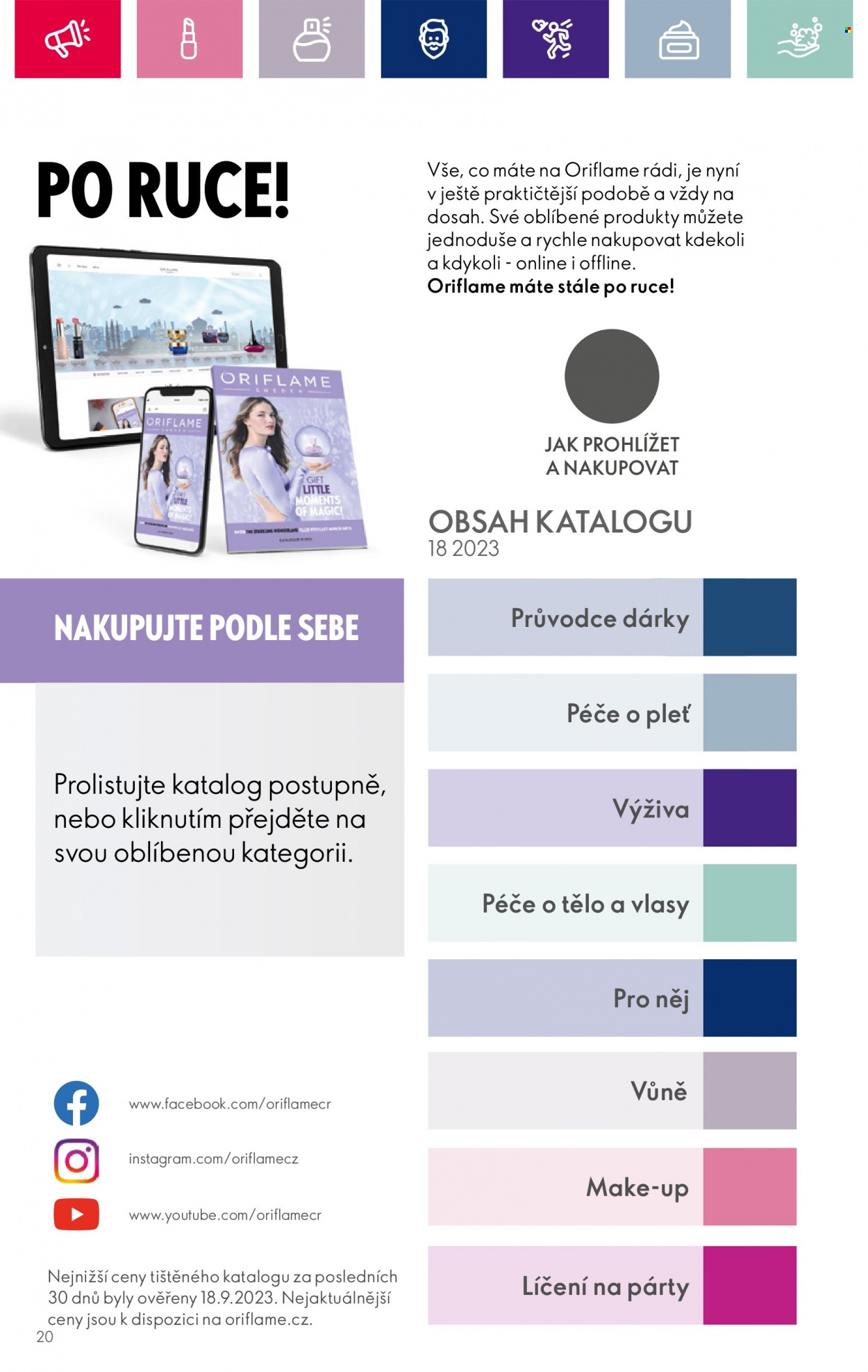 Leták ORIFLAME - 6.12.2023 - 27.12.2023. Strana 20