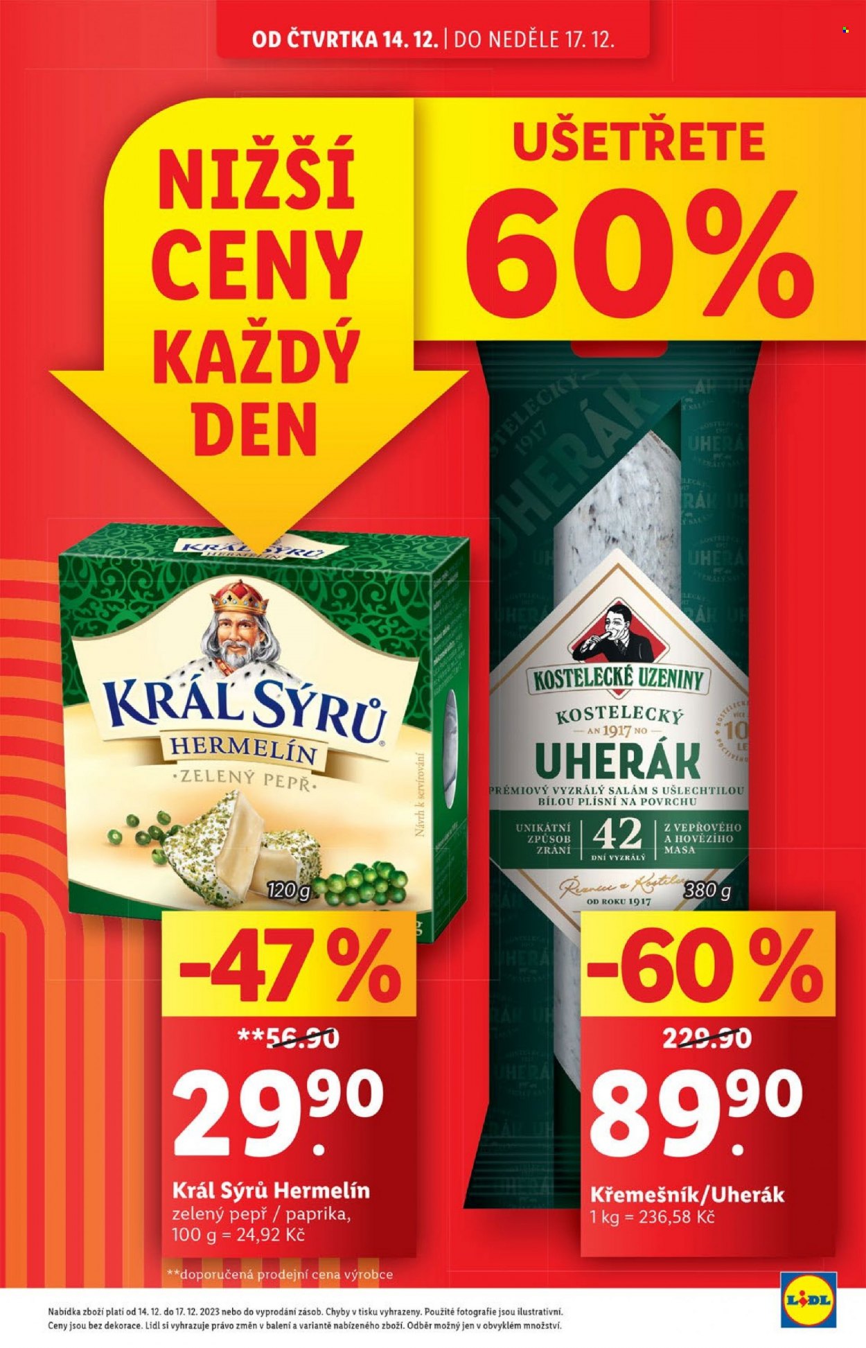 Leták Lidl - 14.12.2023 - 17.12.2023. Strana 3