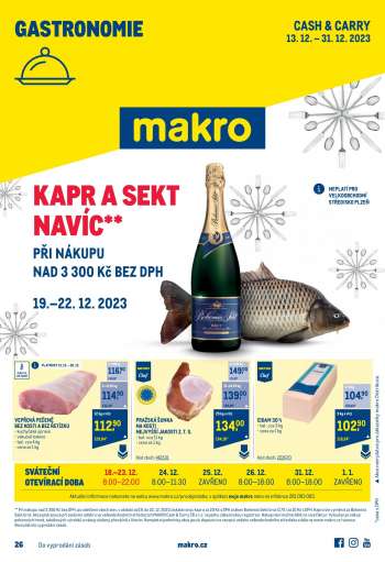 Leták MAKRO - 13.12.2023 - 31.12.2023.