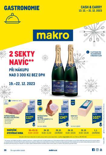 Leták MAKRO - 13.12.2023 - 31.12.2023.