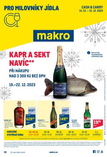Leták MAKRO - 13.12.2023 - 31.12.2023.