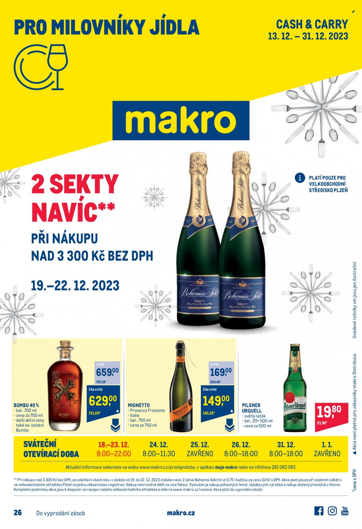 Leták MAKRO - 13.12.2023 - 31.12.2023. Strana 1