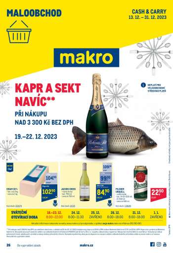 Leták MAKRO - 13.12.2023 - 31.12.2023.