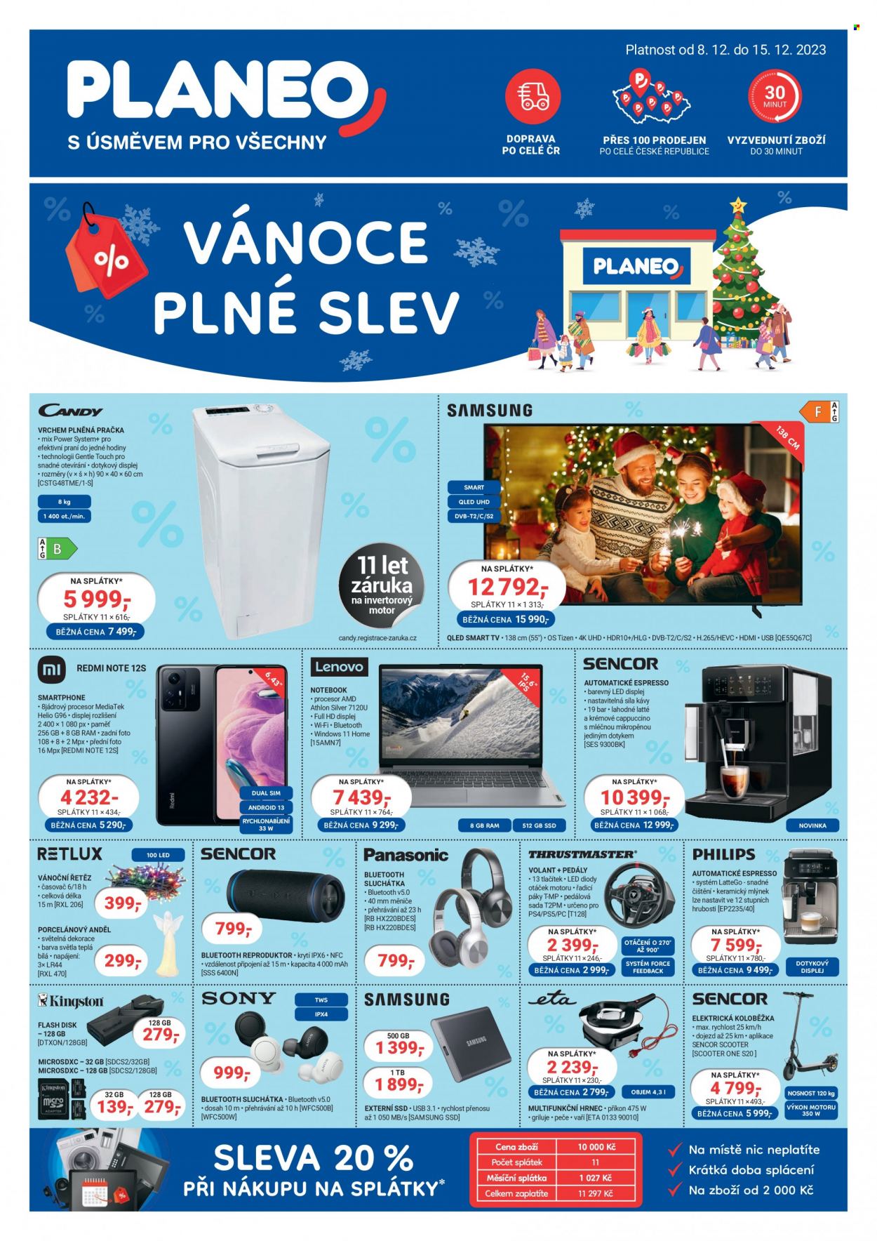 Leták PLANEO Elektro - 8.12.2023 - 15.12.2023. Strana 1