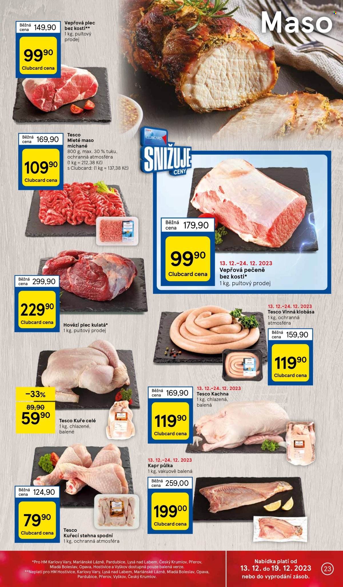 Leták TESCO - 13.12.2023 - 19.12.2023. Strana 23