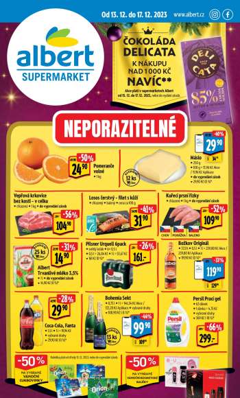 Leták Albert Supermarket - 13.12.2023 - 17.12.2023.