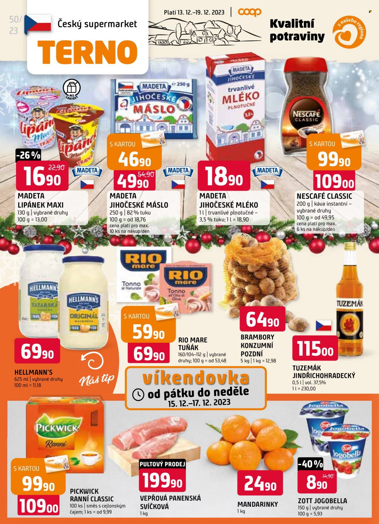 Leták coop TERNO - 13.12.2023 - 19.12.2023. Strana 1