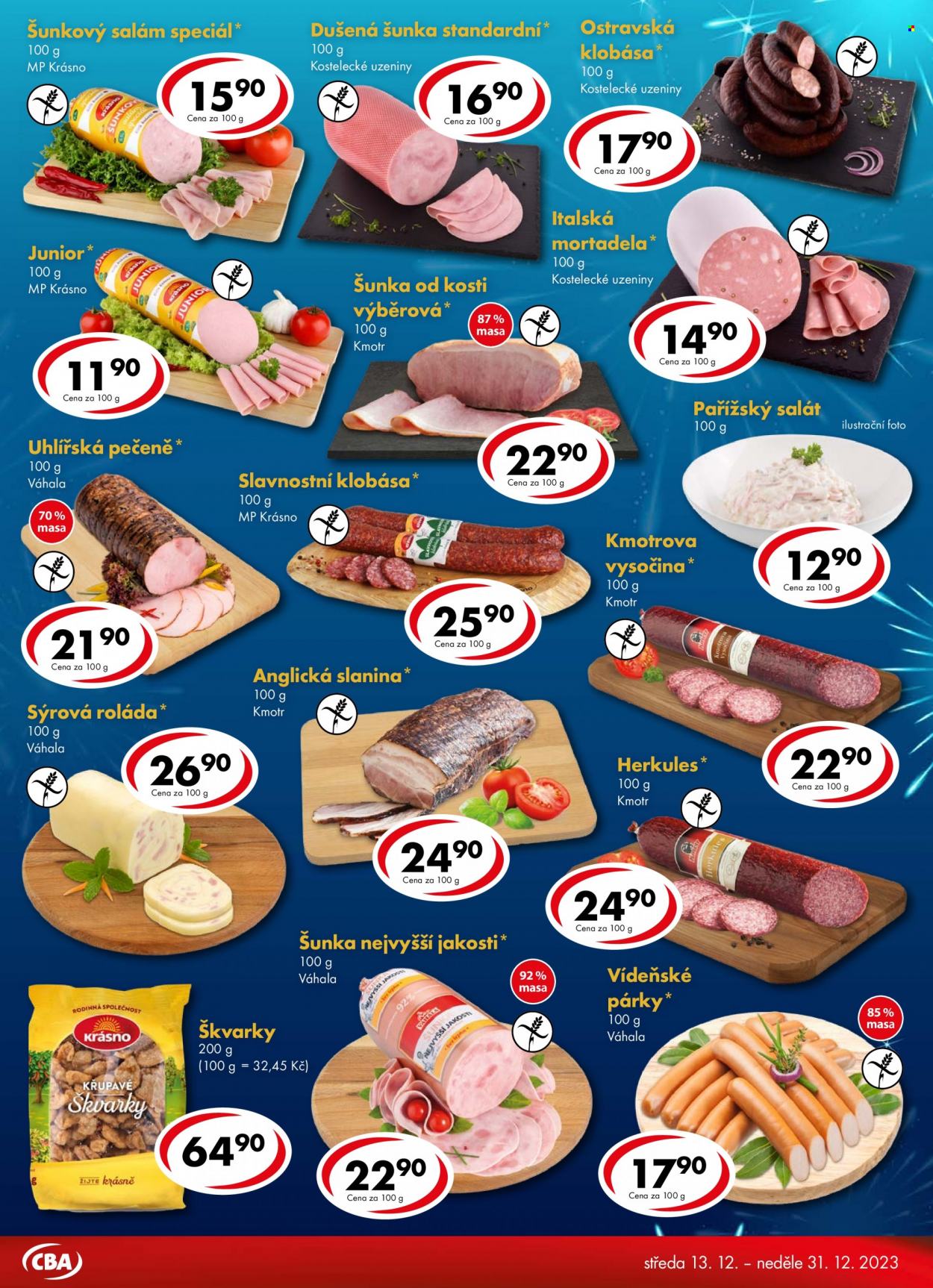 Leták CBA Premium - 13.12.2023 - 31.12.2023. Strana 3