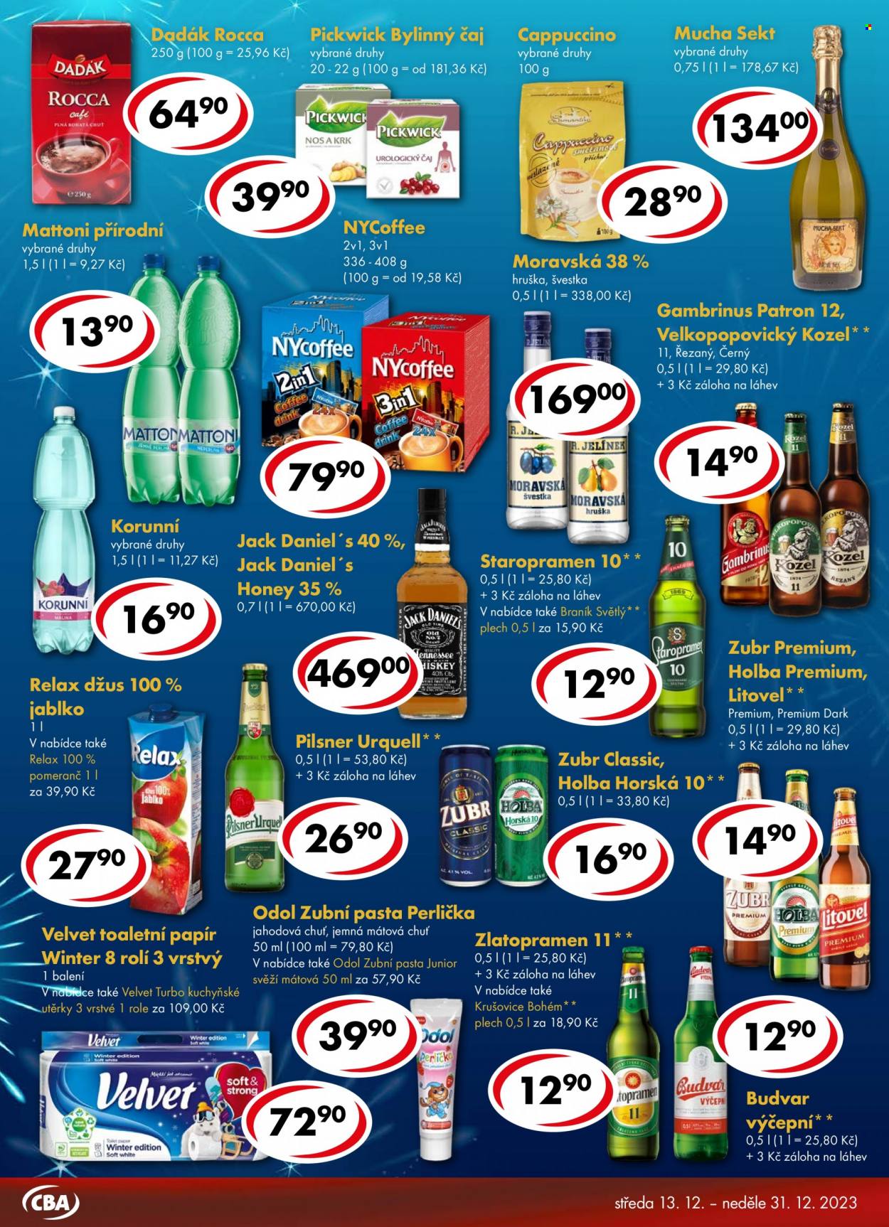 Leták CBA Premium - 13.12.2023 - 31.12.2023. Strana 6