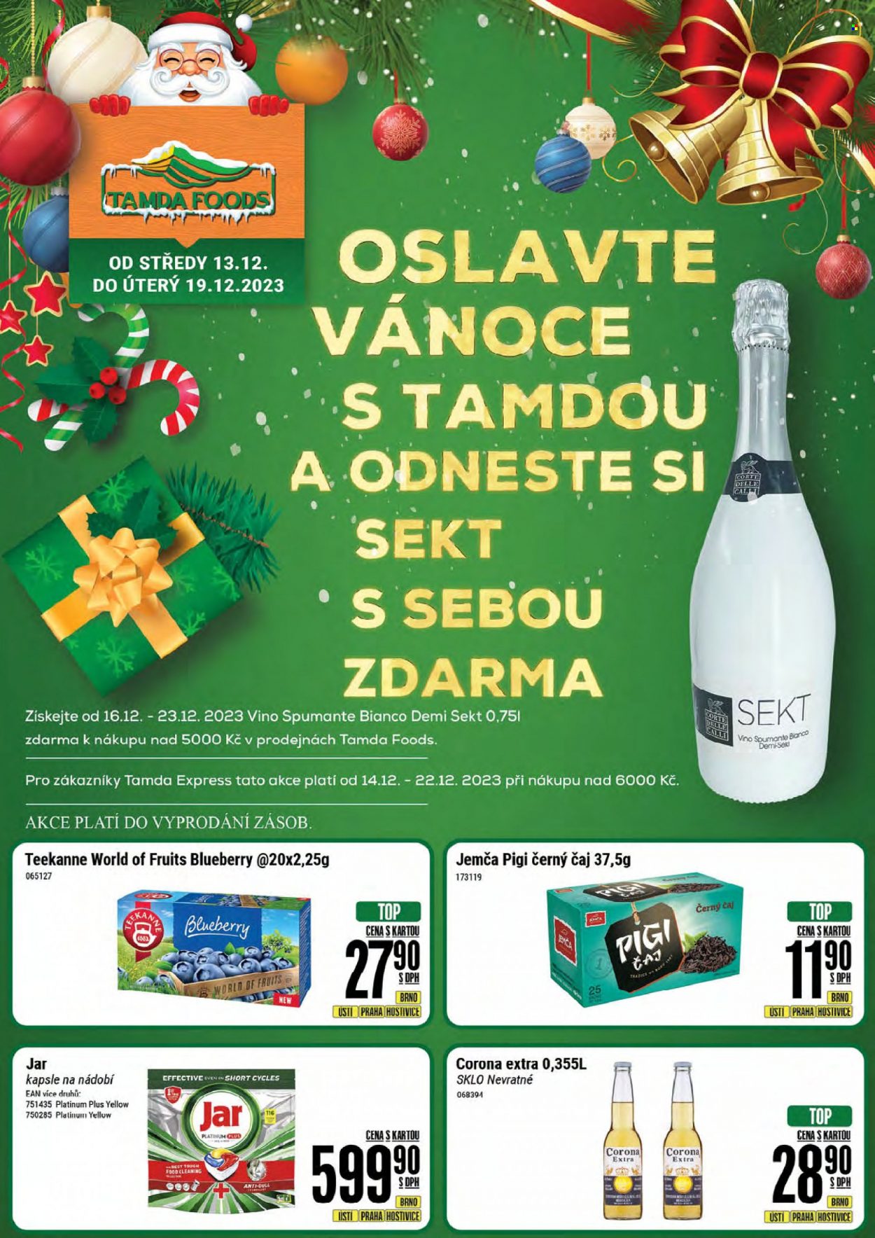 Leták Tamda Foods - 13.12.2023 - 19.12.2023. Strana 1