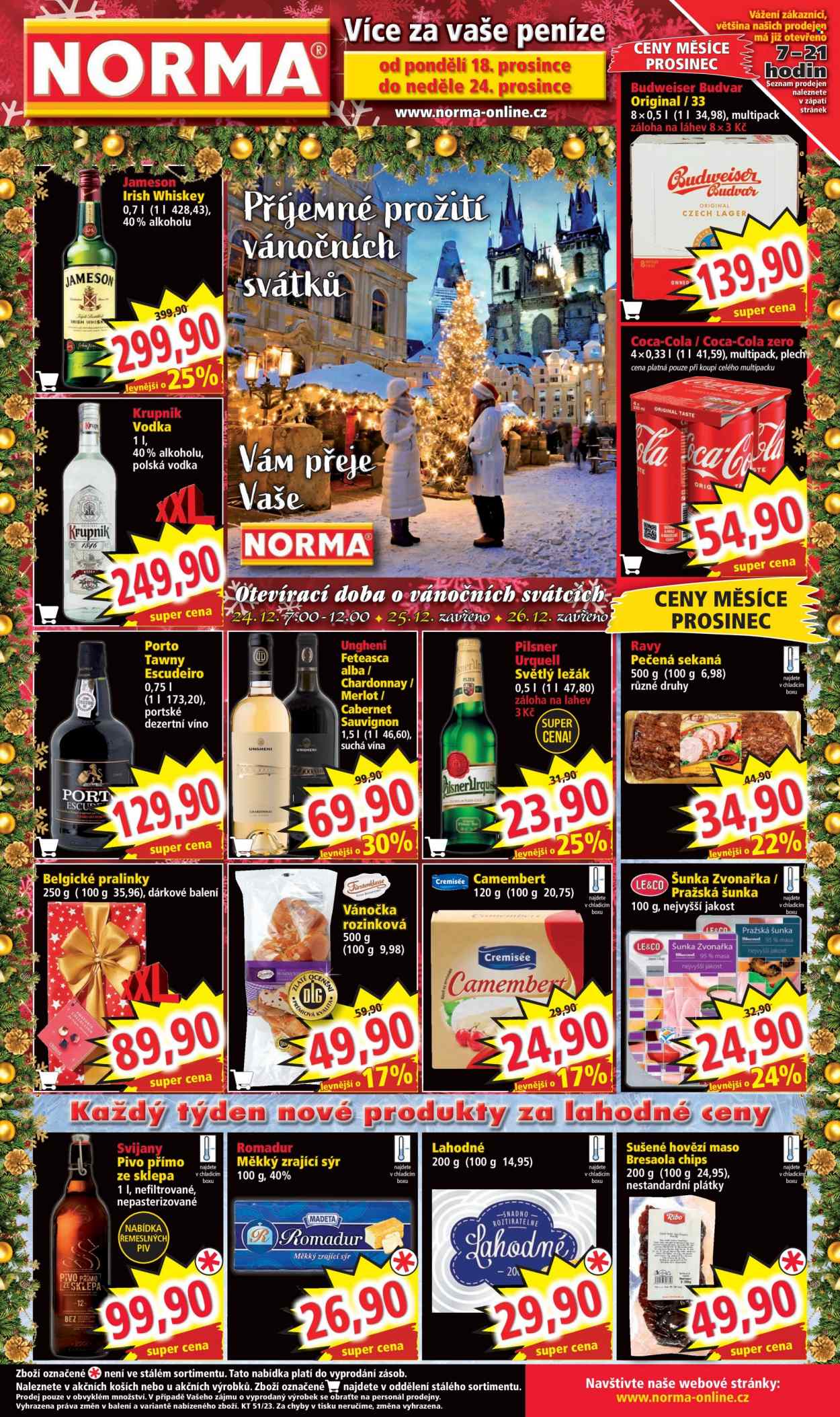 Leták Norma - 18.12.2023 - 24.12.2023. Strana 1