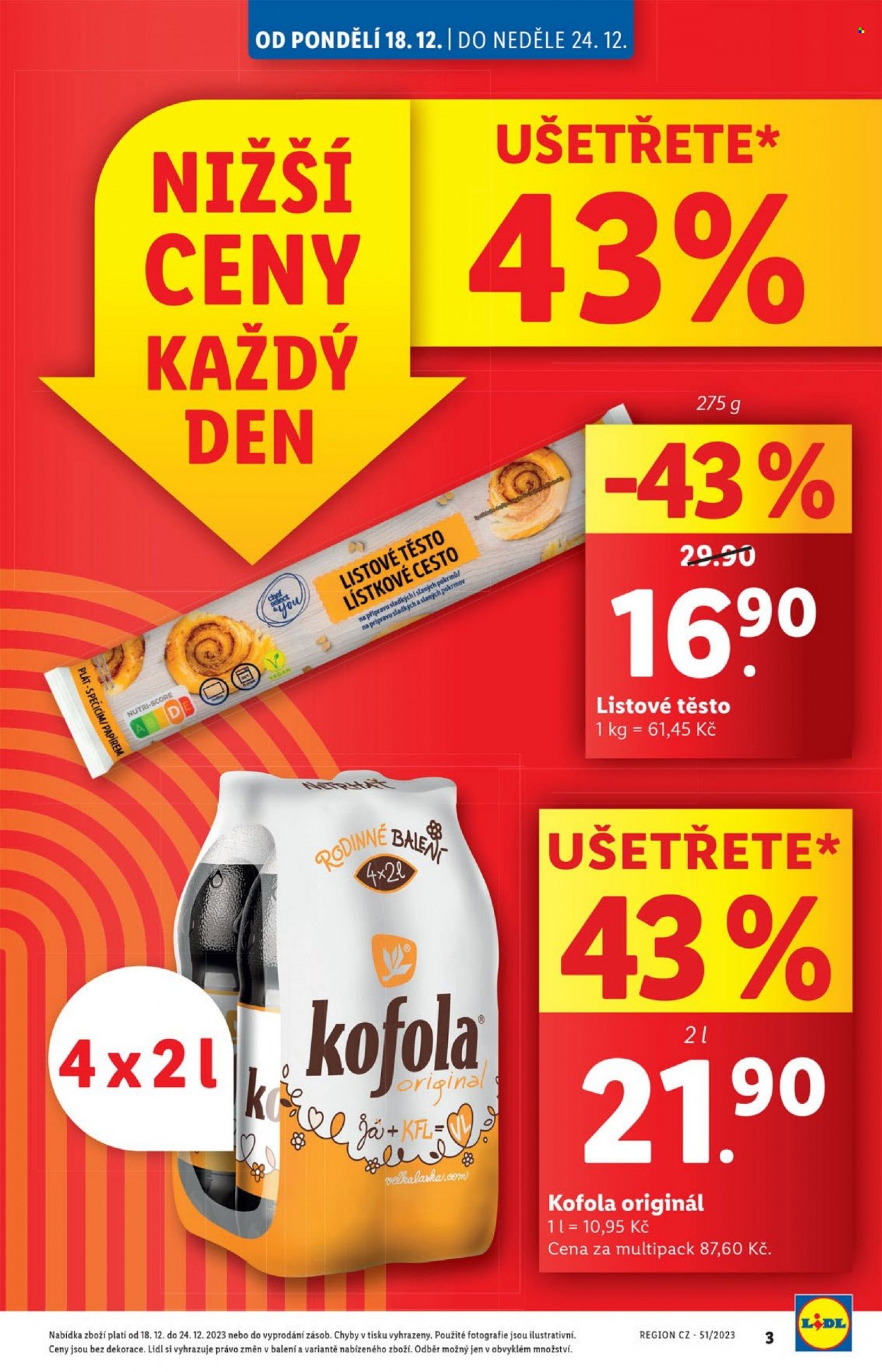 Leták Lidl - 18.12.2023 - 24.12.2023. Strana 3