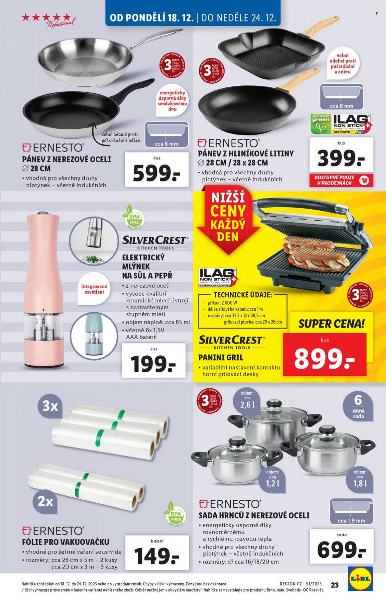 Leták Lidl - 18.12.2023 - 24.12.2023. Strana 23