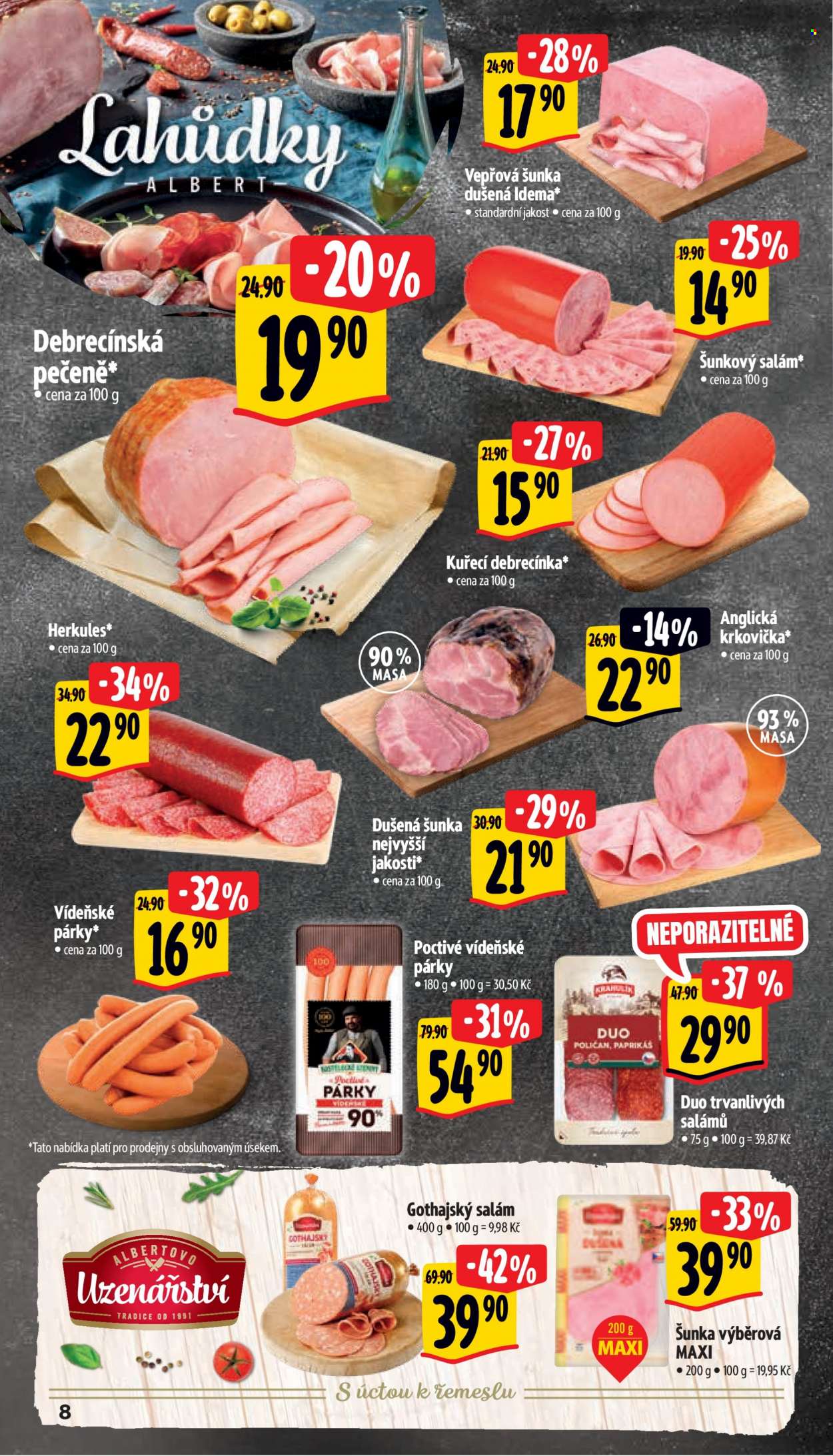 Leták Albert Supermarket - 18.12.2023 - 24.12.2023. Strana 8