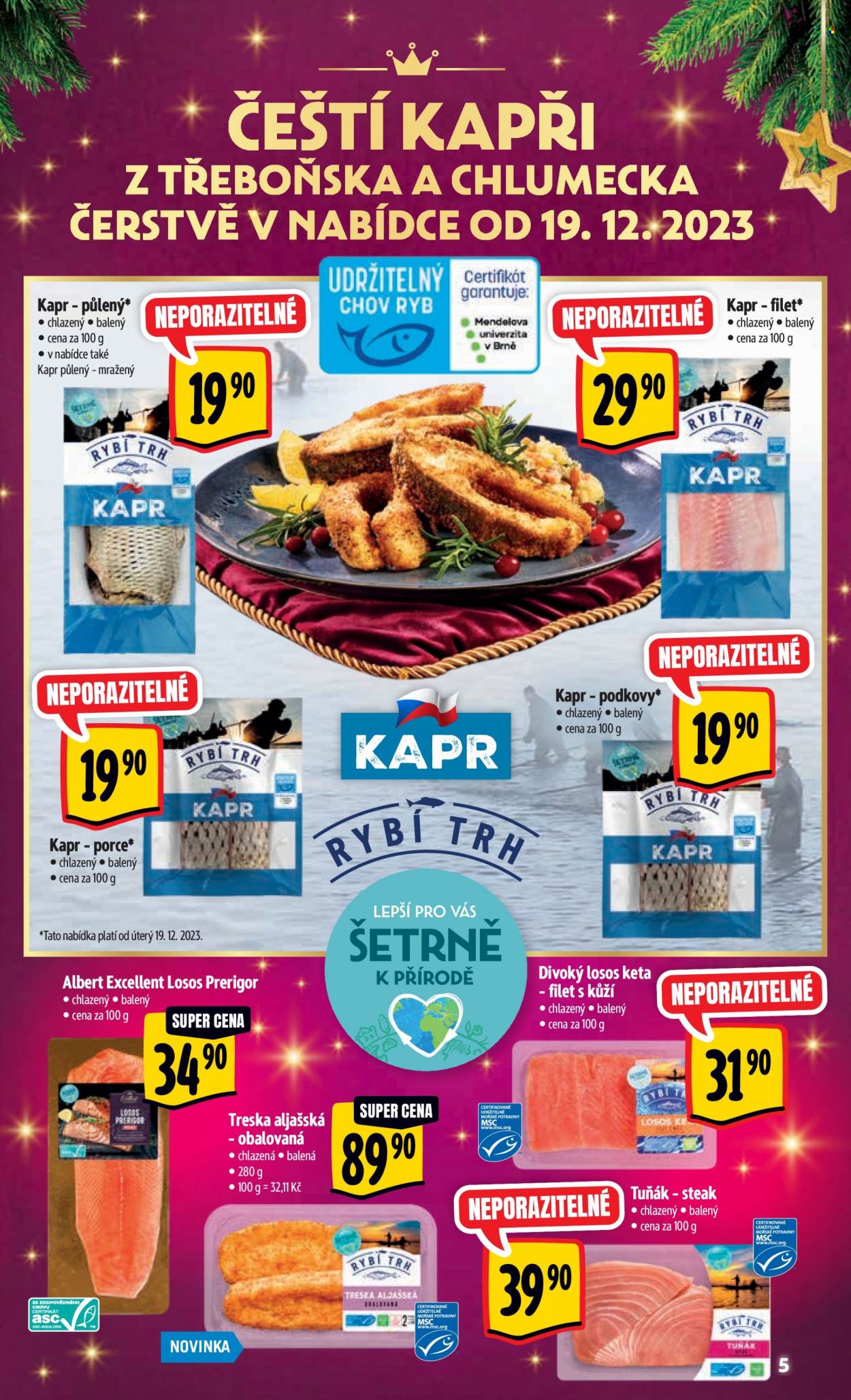 Leták Albert Hypermarket - 18.12.2023 - 24.12.2023. Strana 5