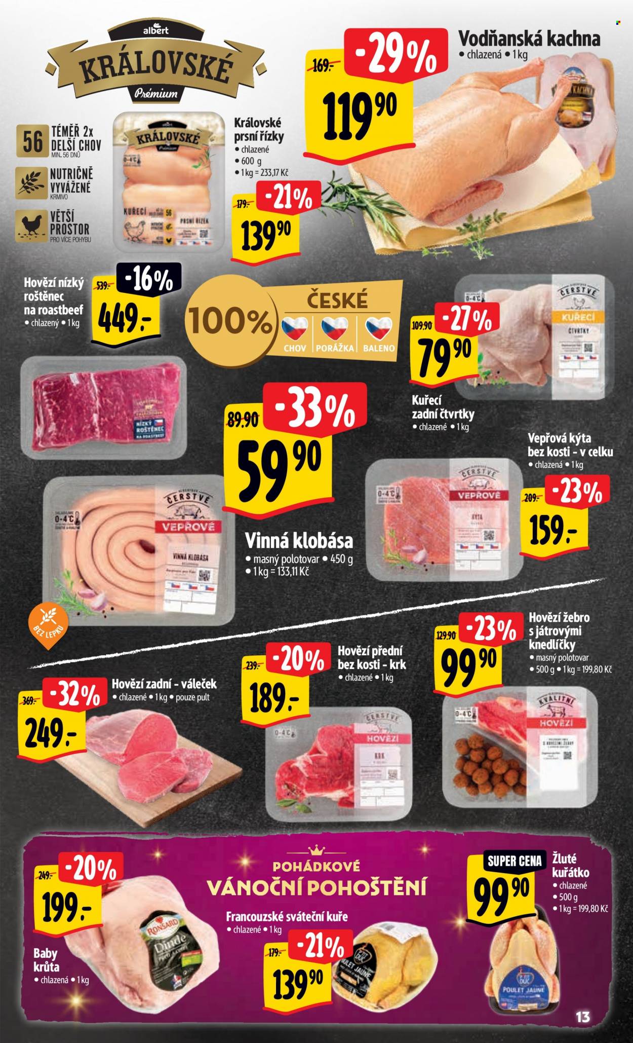 Leták Albert Hypermarket - 18.12.2023 - 24.12.2023. Strana 13