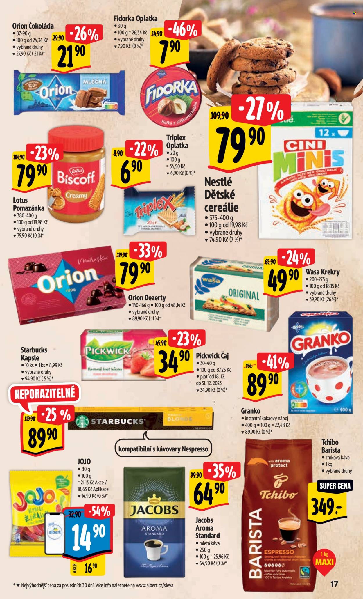 Leták Albert Hypermarket - 18.12.2023 - 24.12.2023. Strana 17