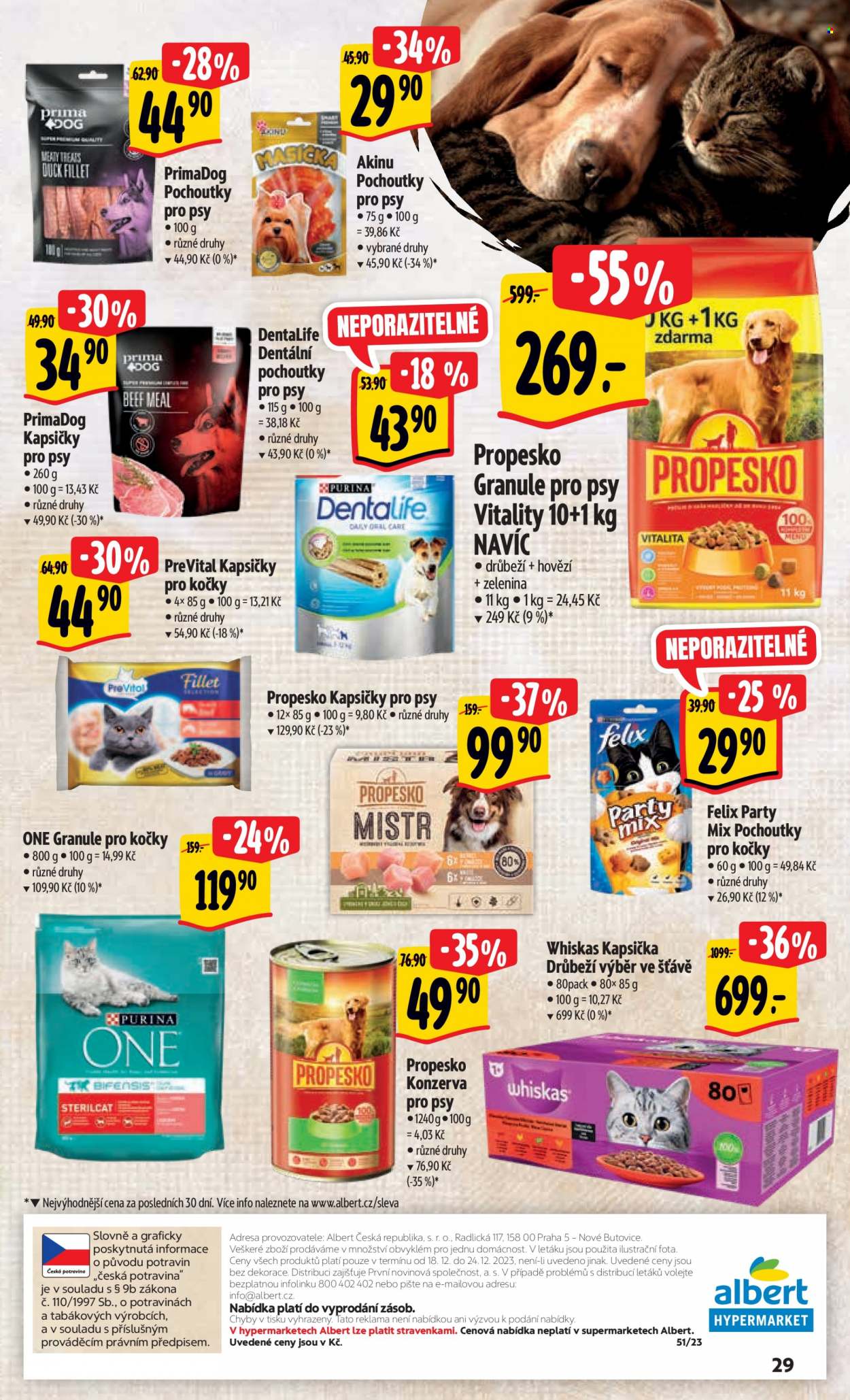 Leták Albert Hypermarket - 18.12.2023 - 24.12.2023. Strana 29