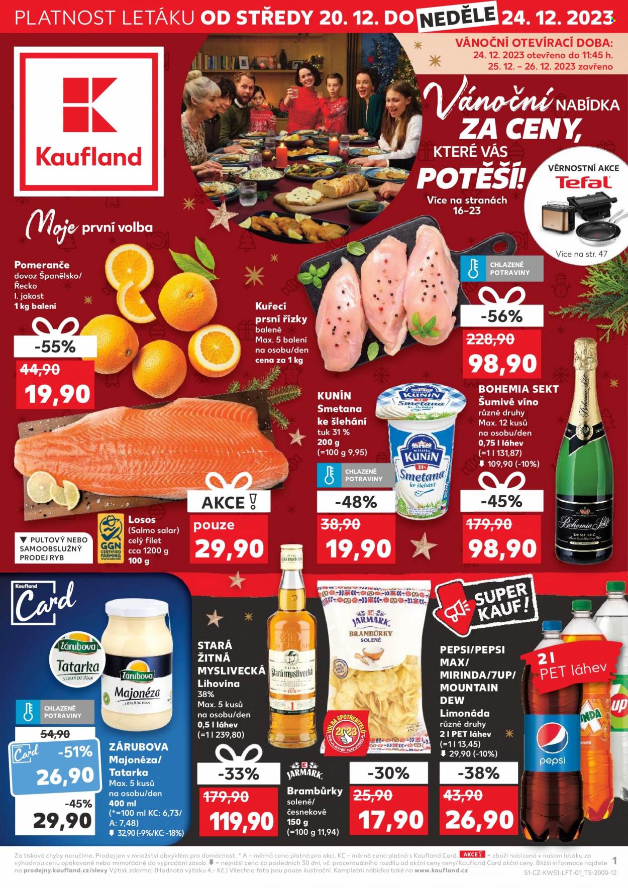 Leták Kaufland - 20.12.2023 - 24.12.2023. Strana 1