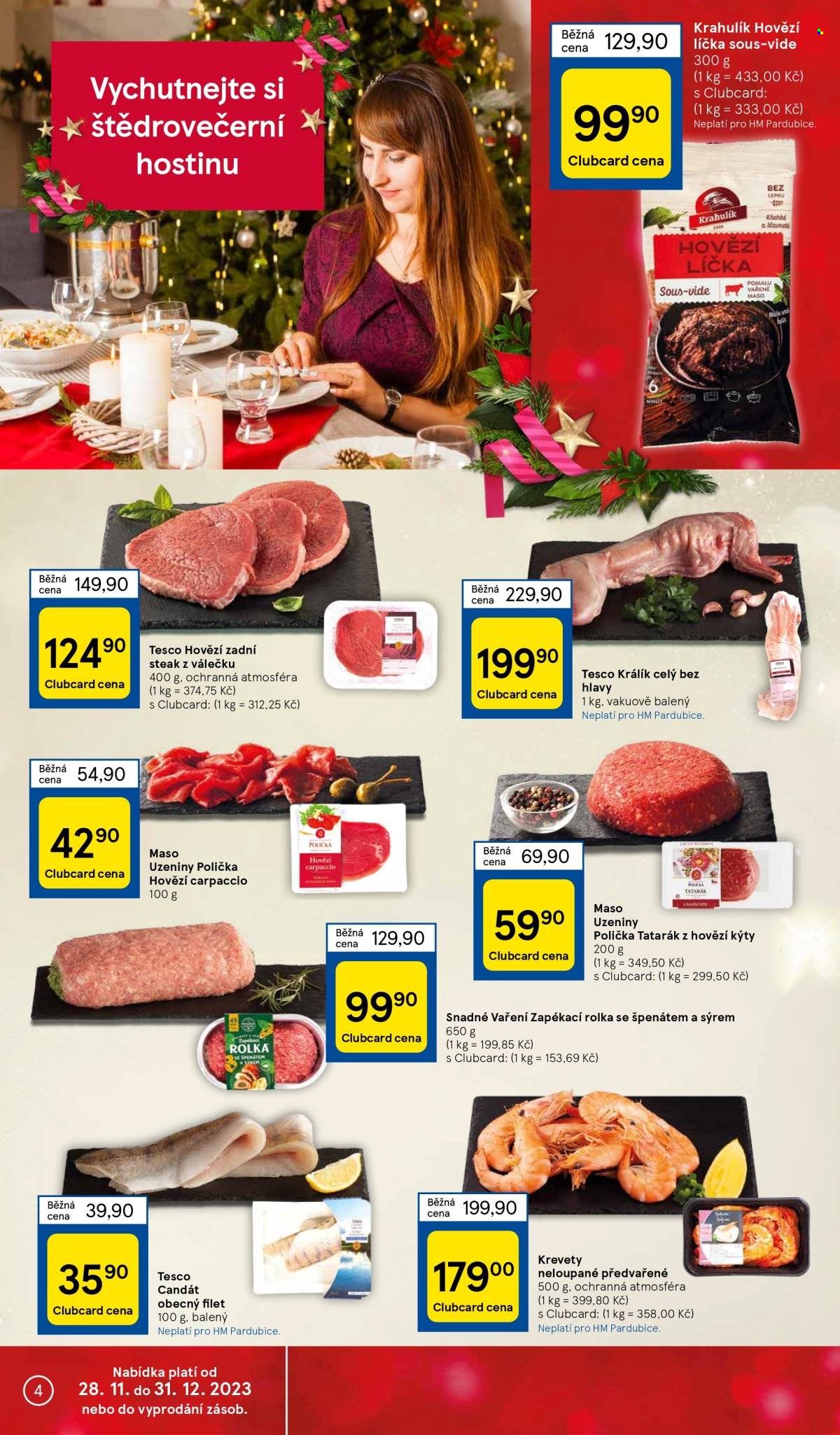 Leták TESCO - 20.12.2023 - 24.12.2023. Strana 4