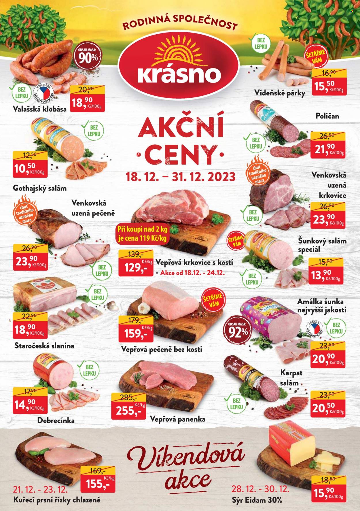 Leták MP Krásno - 18.12.2023 - 31.12.2023. Strana 1