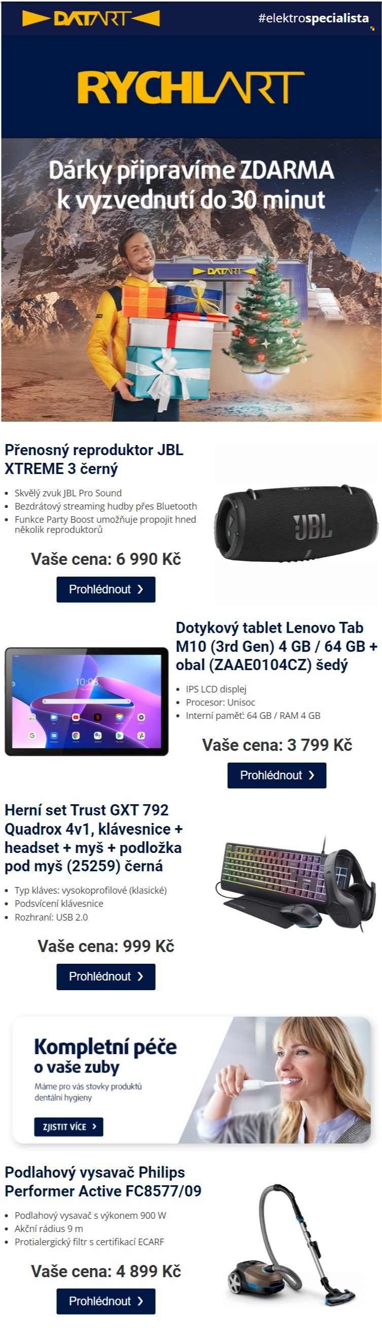 Leták DATART - 19.12.2023 - 20.12.2023. Strana 1