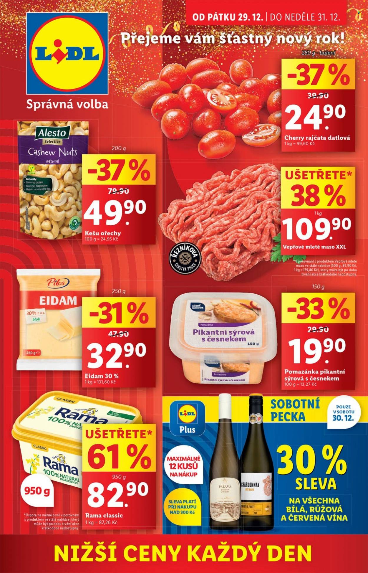 Leták Lidl - 29.12.2023 - 31.12.2023. Strana 1