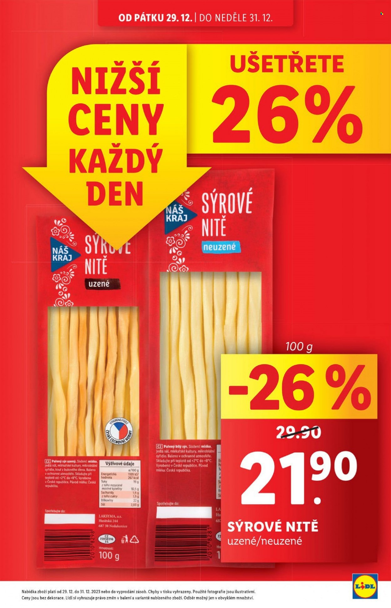 Leták Lidl - 29.12.2023 - 31.12.2023. Strana 7