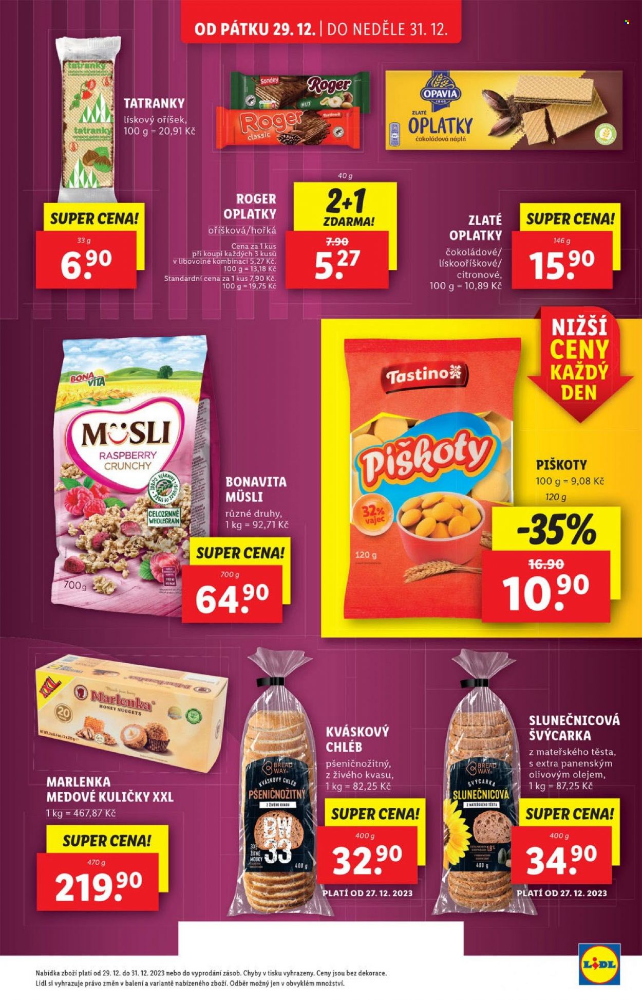 Leták Lidl - 29.12.2023 - 31.12.2023. Strana 15