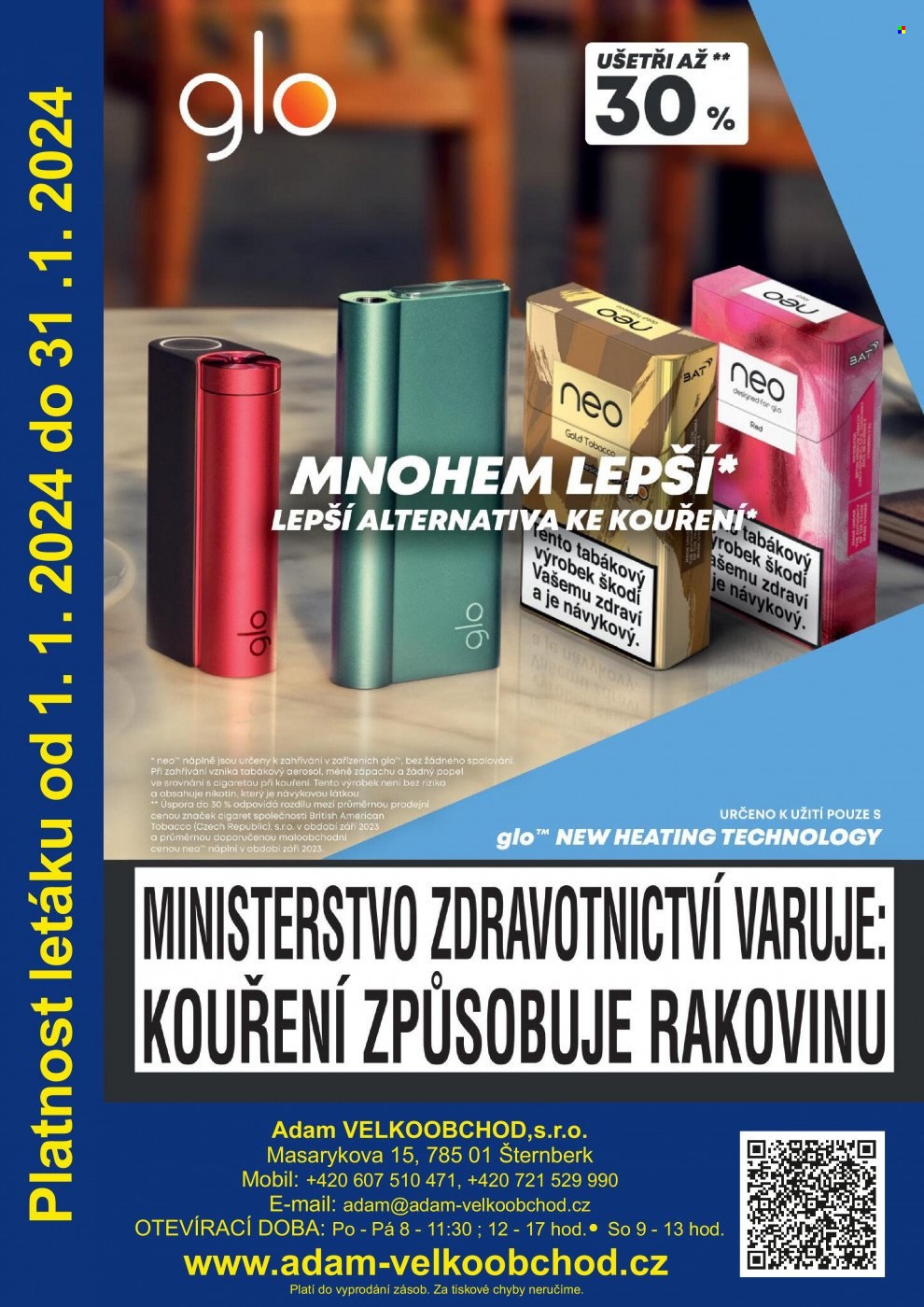 Leták Adam velkoobchod Šternberk - 1.1.2024 - 31.1.2024. Strana 52