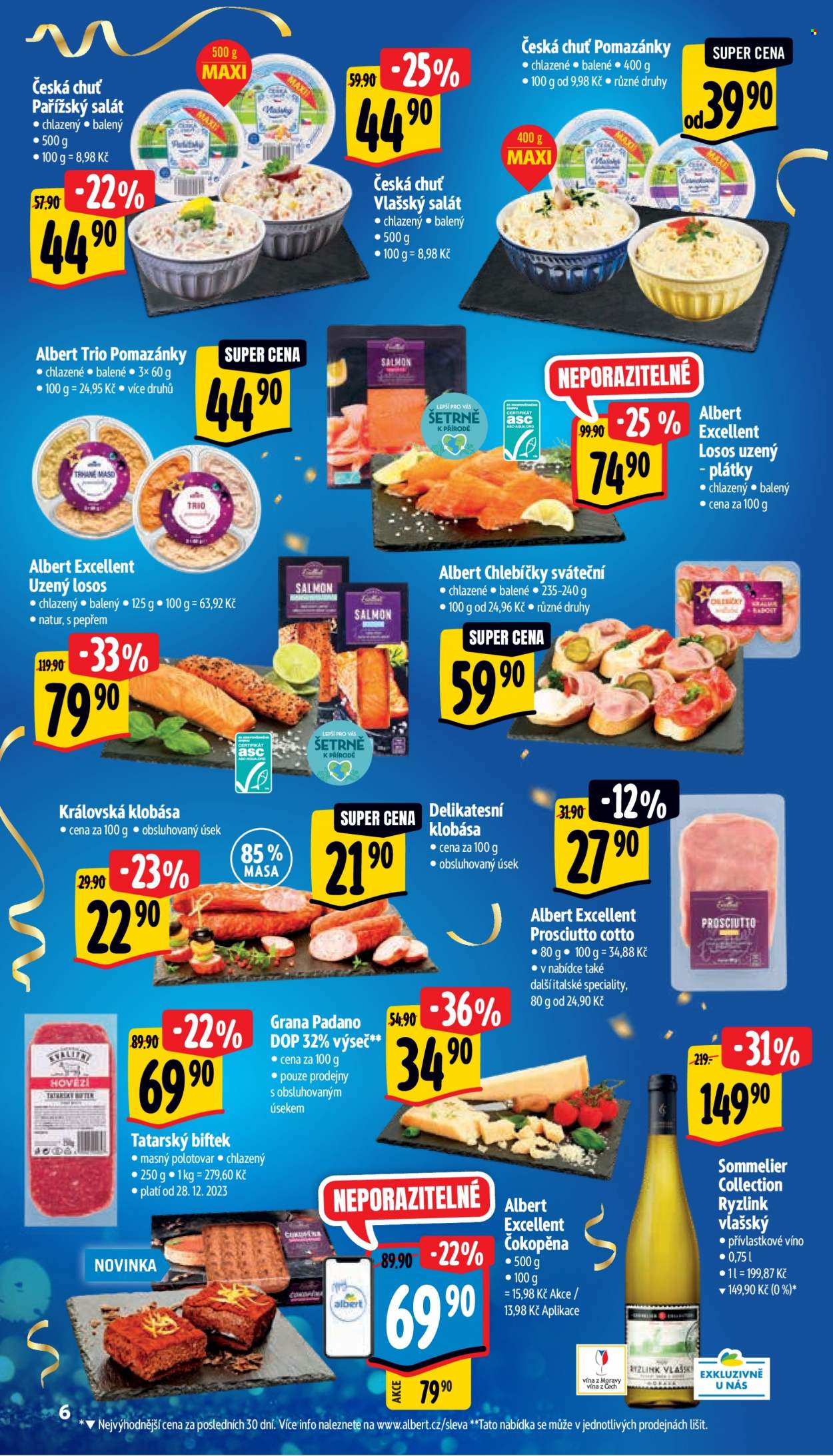 Leták Albert Supermarket - 27.12.2023 - 31.12.2023. Strana 6