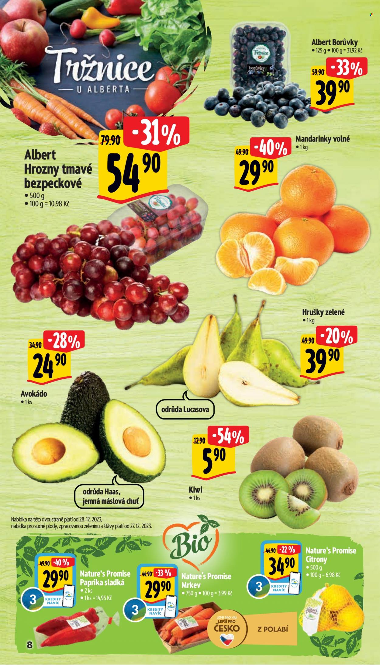 Leták Albert Supermarket - 27.12.2023 - 31.12.2023. Strana 8