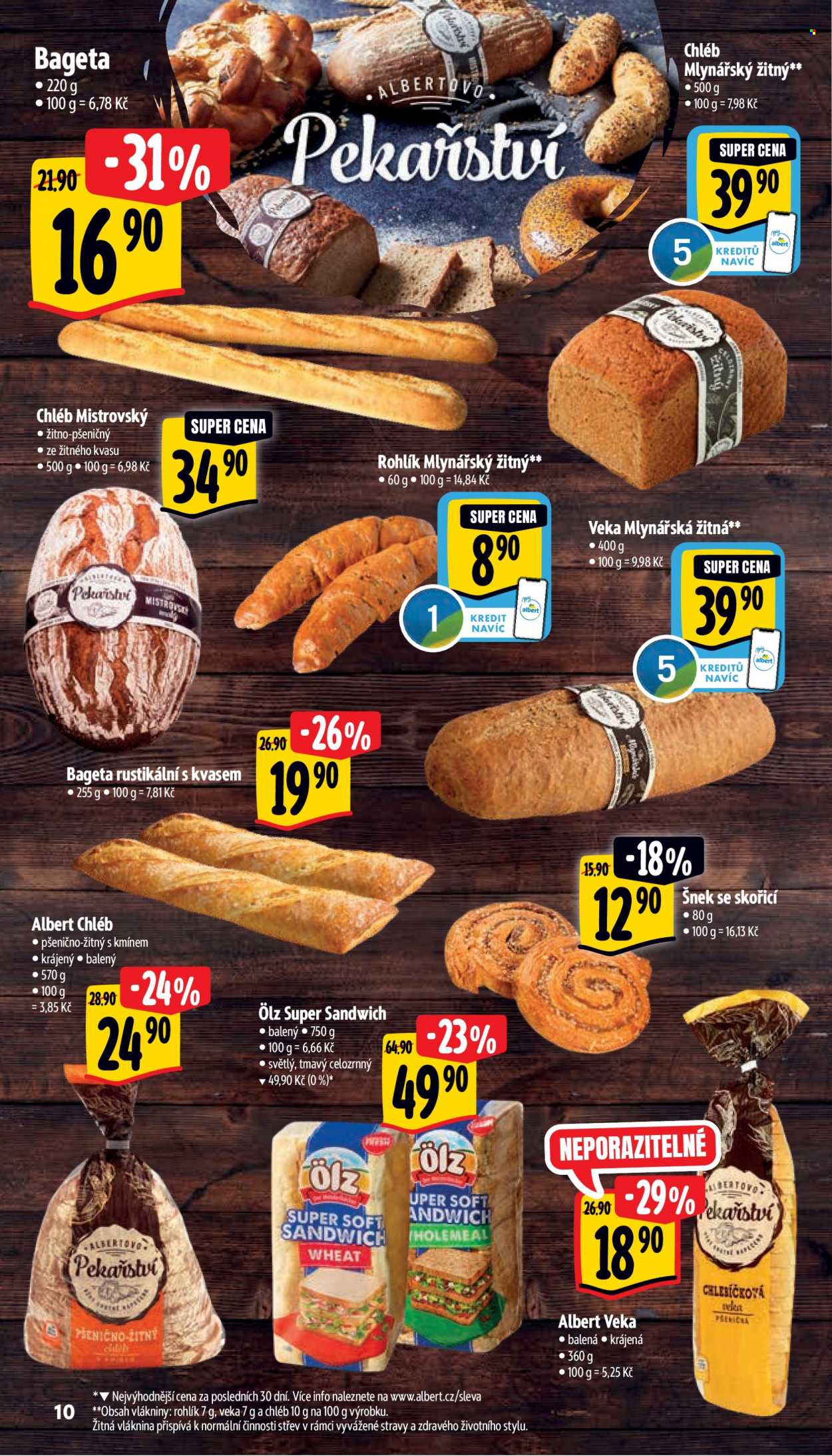Leták Albert Supermarket - 27.12.2023 - 31.12.2023. Strana 10