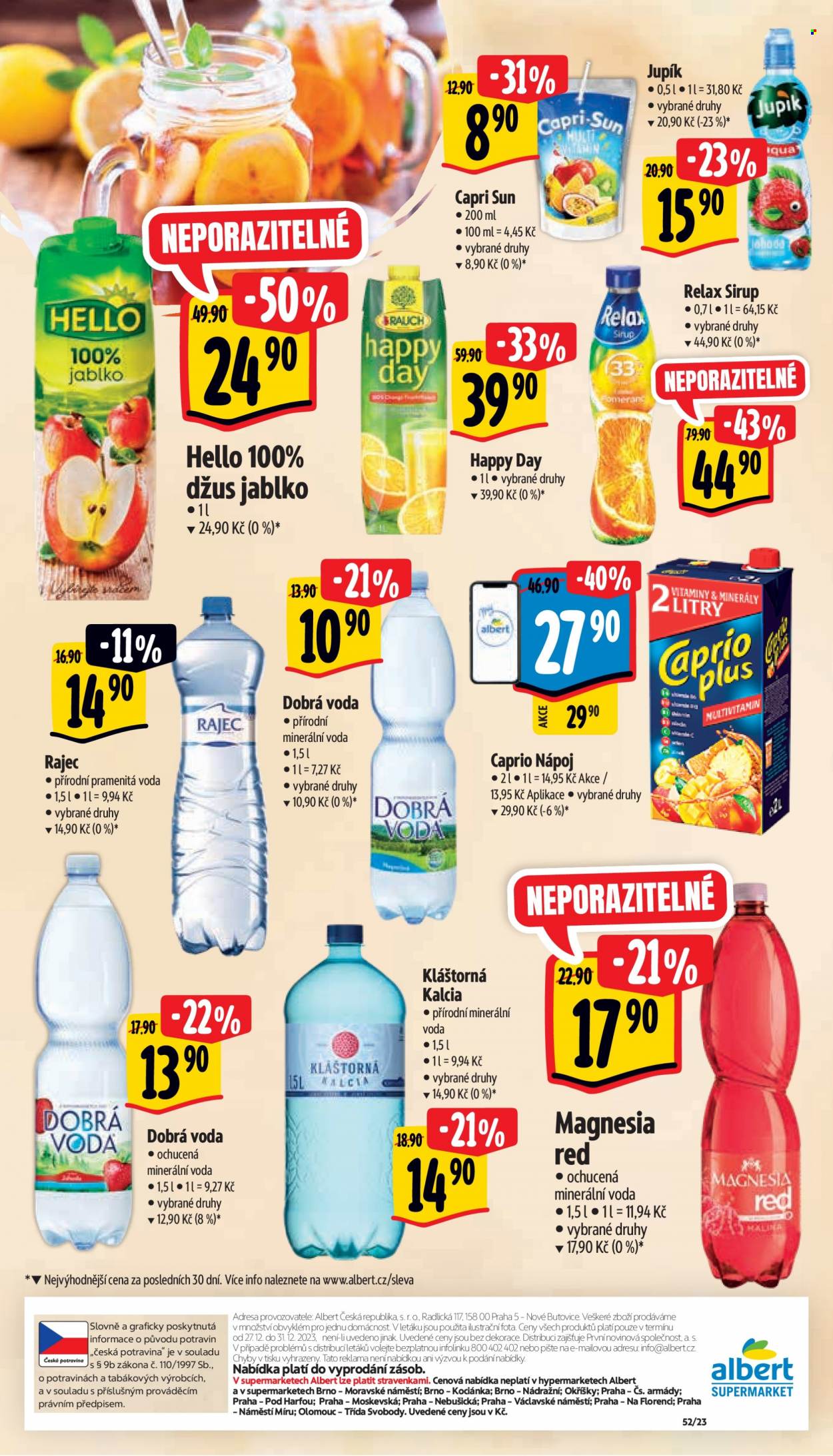 Leták Albert Supermarket - 27.12.2023 - 31.12.2023. Strana 16