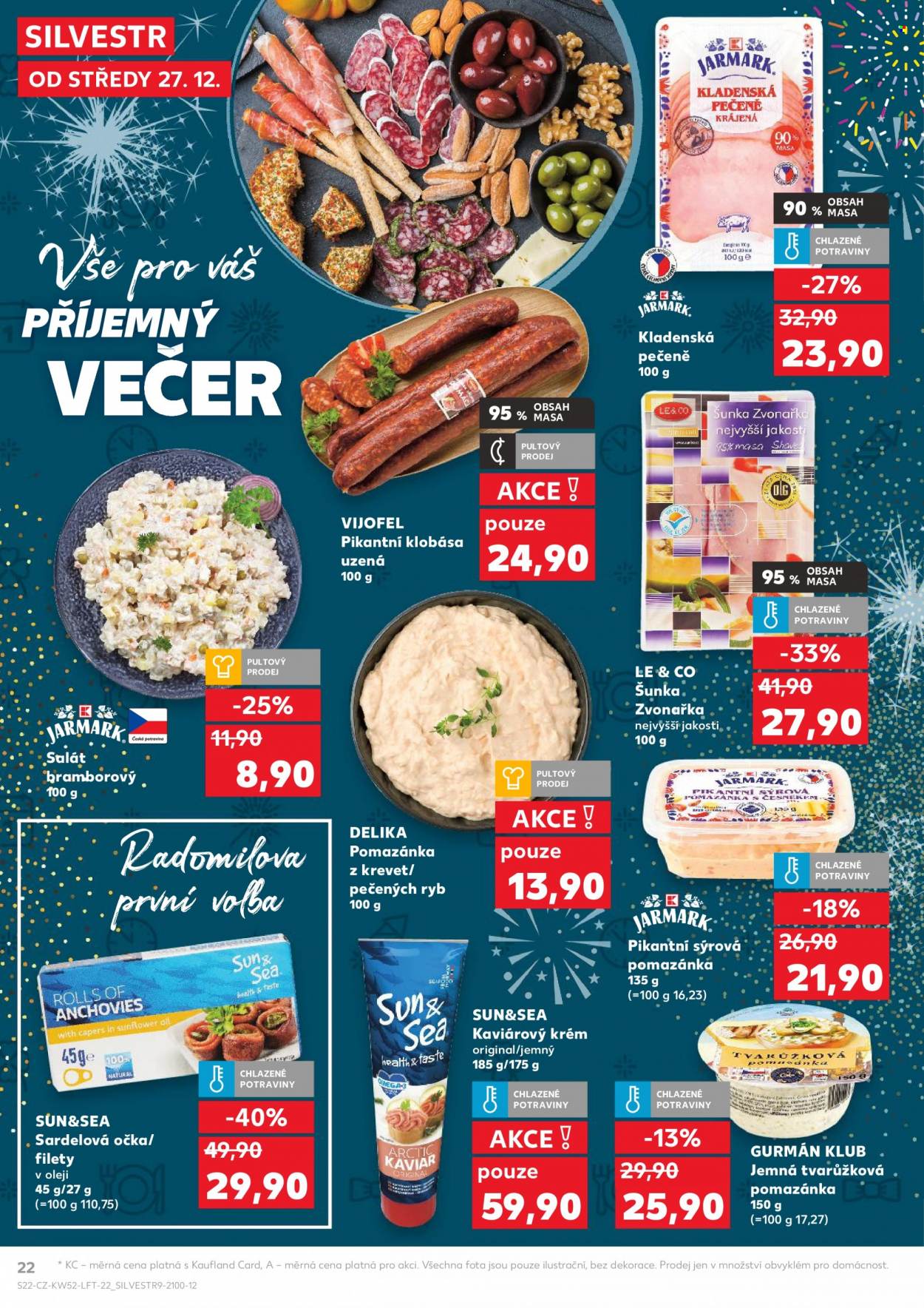 Leták Kaufland - 27.12.2023 - 2.1.2024. Strana 22