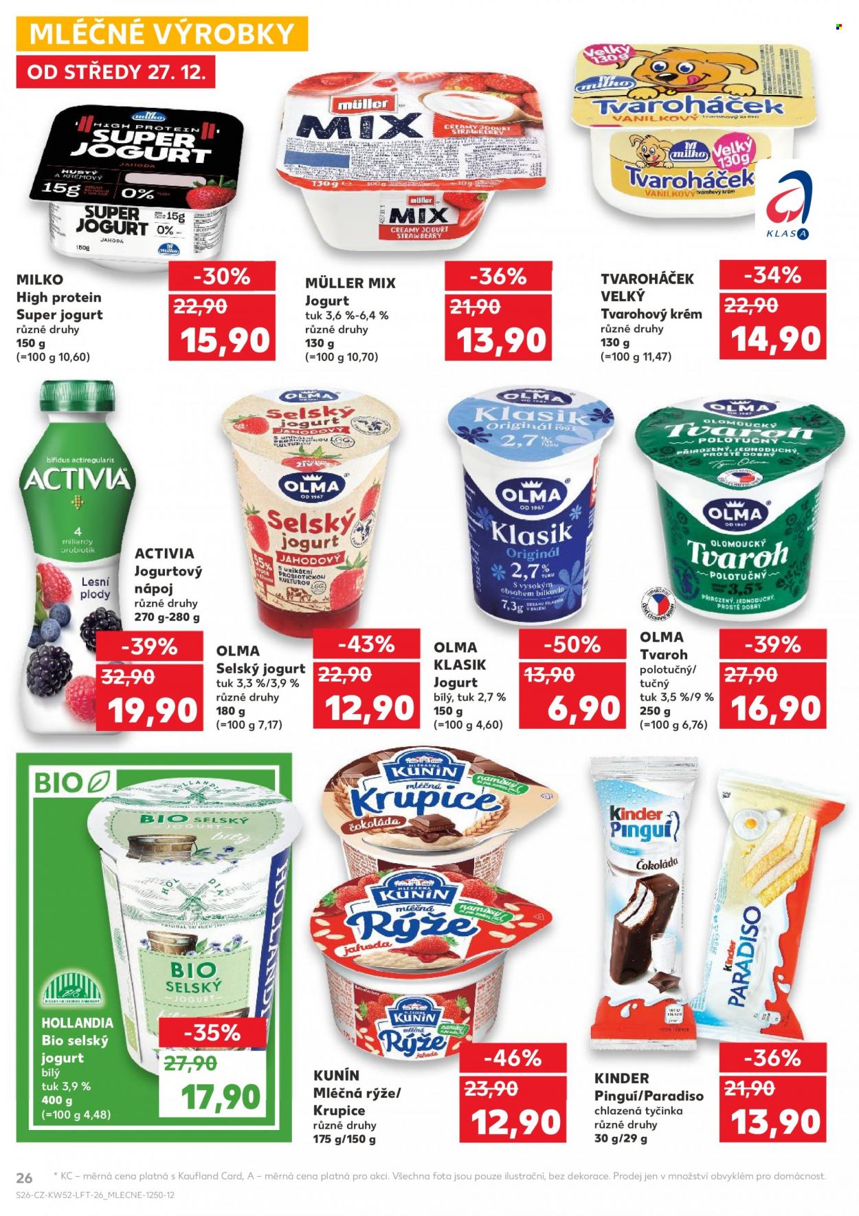 Leták Kaufland - 27.12.2023 - 2.1.2024. Strana 26