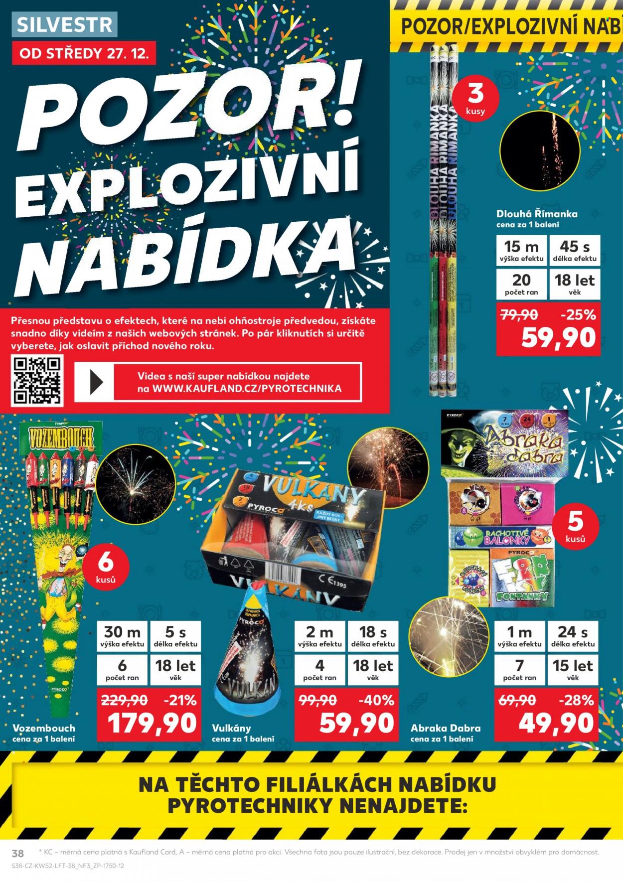 Leták Kaufland - 27.12.2023 - 2.1.2024. Strana 38