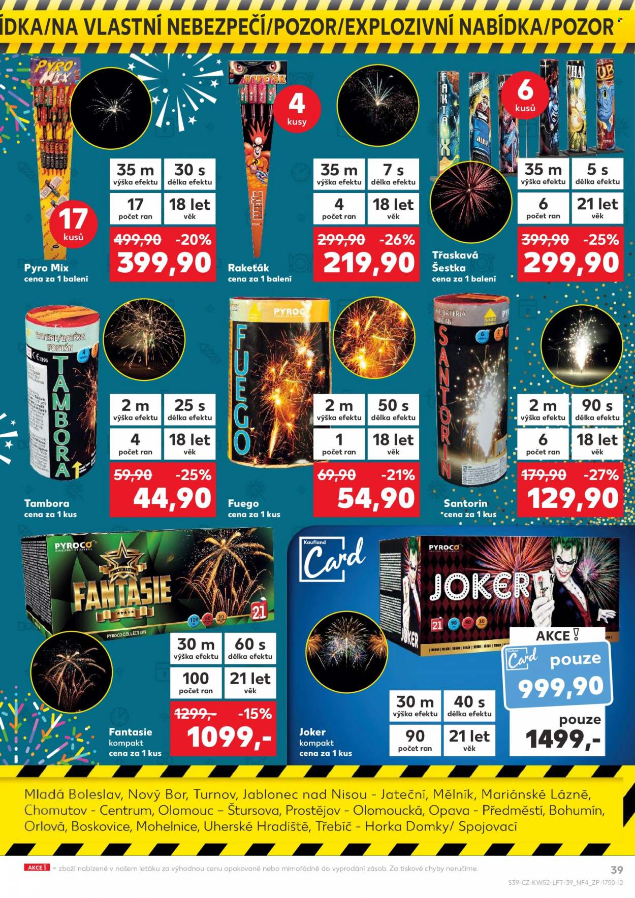 Leták Kaufland - 27.12.2023 - 2.1.2024. Strana 39