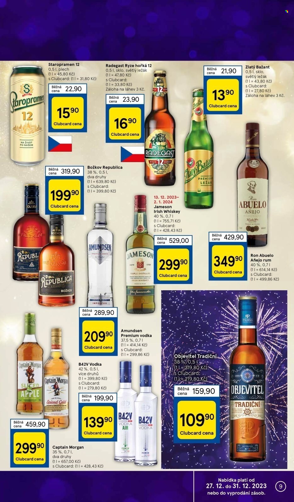 Leták TESCO - 27.12.2023 - 31.12.2023. Strana 9