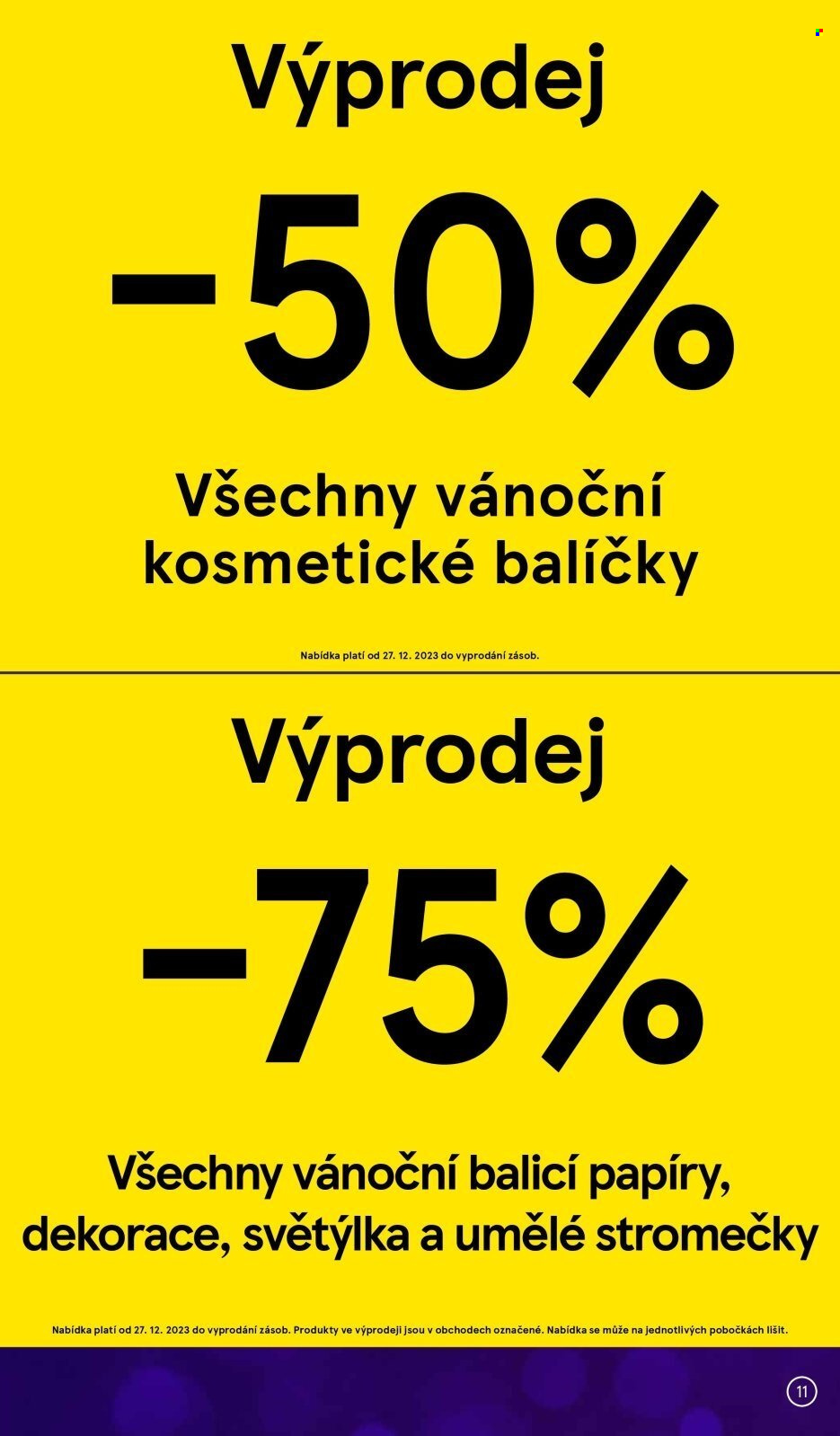 Leták TESCO - 27.12.2023 - 31.12.2023. Strana 11