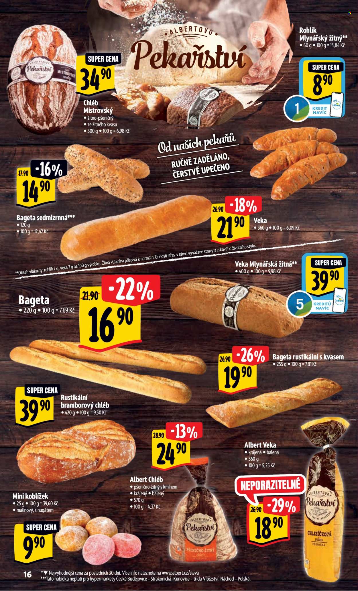 Leták Albert Hypermarket - 27.12.2023 - 31.12.2023. Strana 16