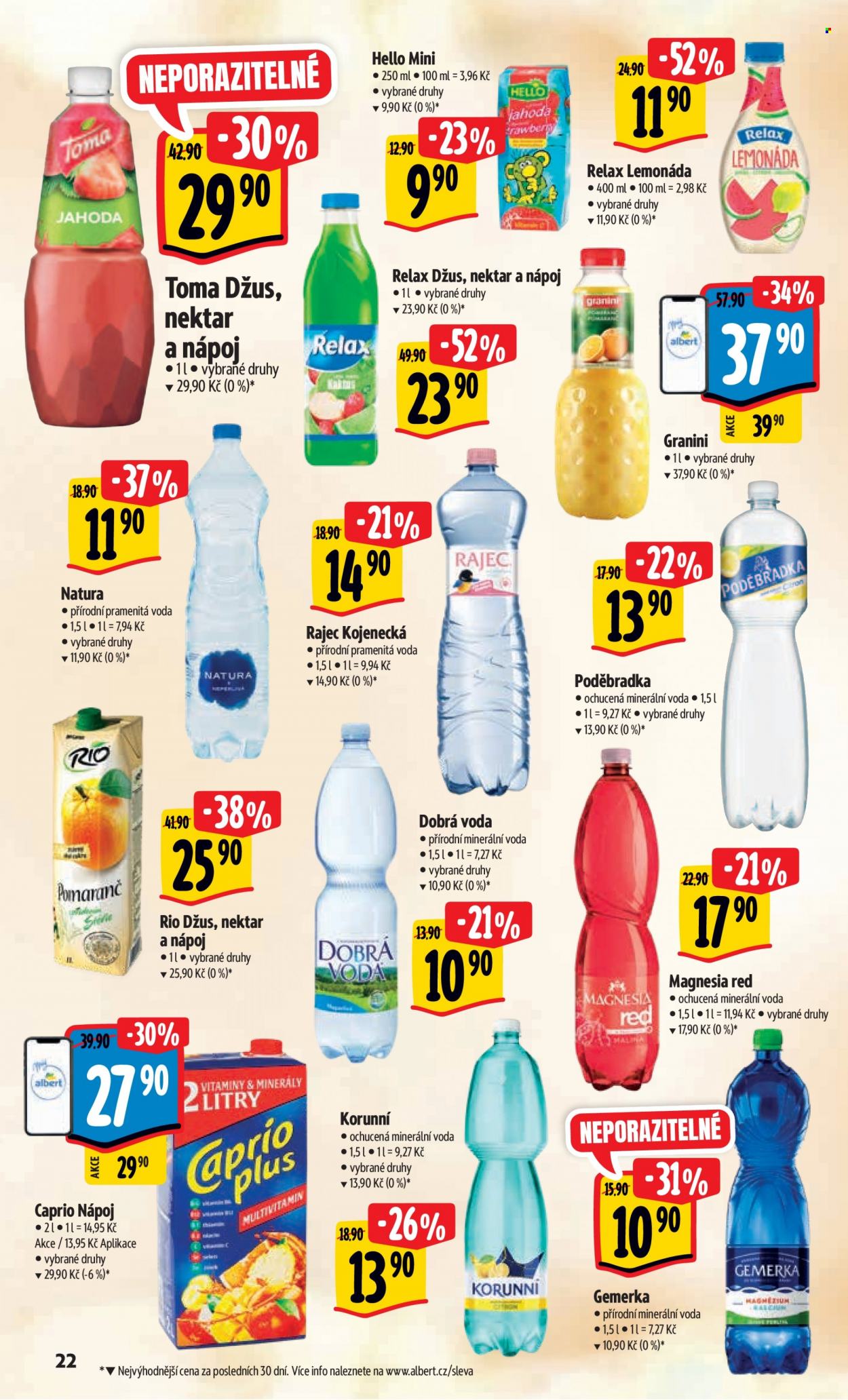 Leták Albert Hypermarket - 27.12.2023 - 31.12.2023. Strana 22