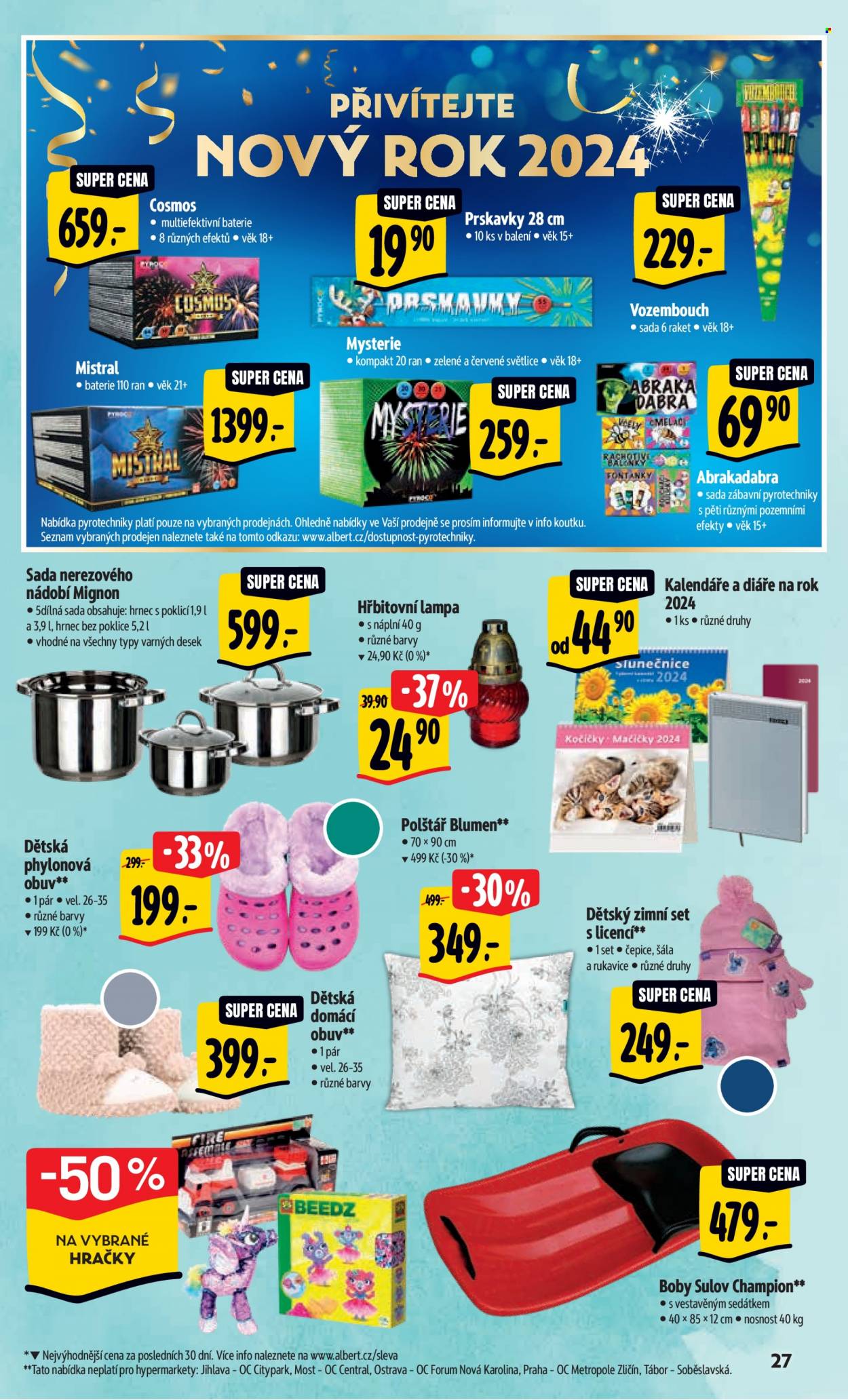 Leták Albert Hypermarket - 27.12.2023 - 31.12.2023. Strana 27