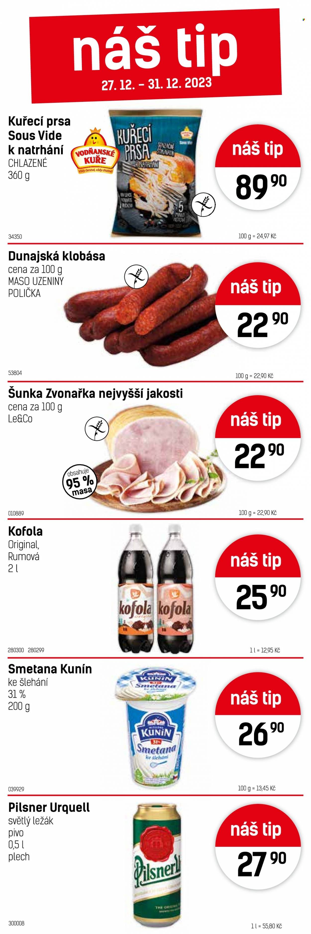 Leták Konzum - 27.12.2023 - 31.12.2023. Strana 6