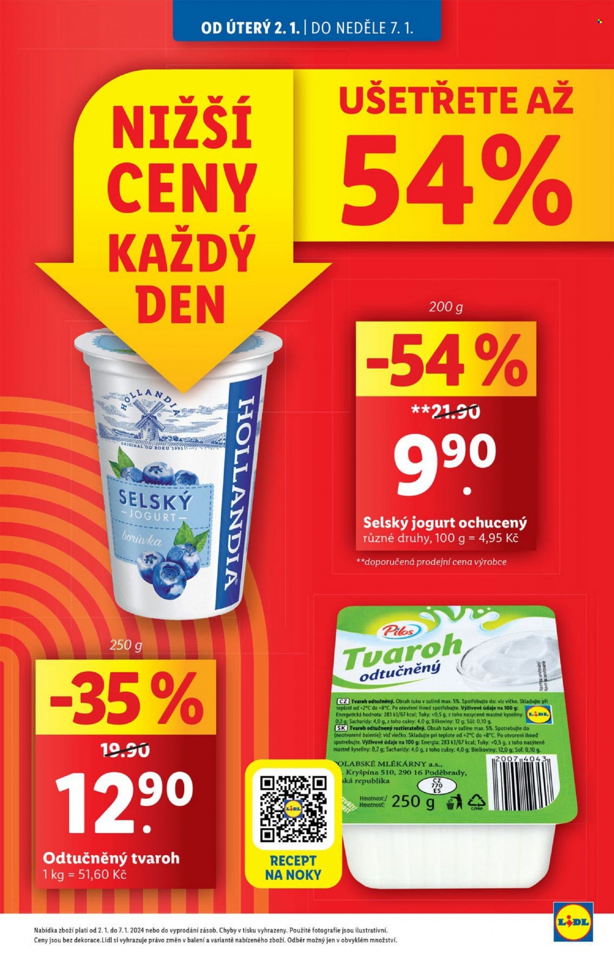 Leták Lidl - 2.1.2024 - 7.1.2024. Strana 3