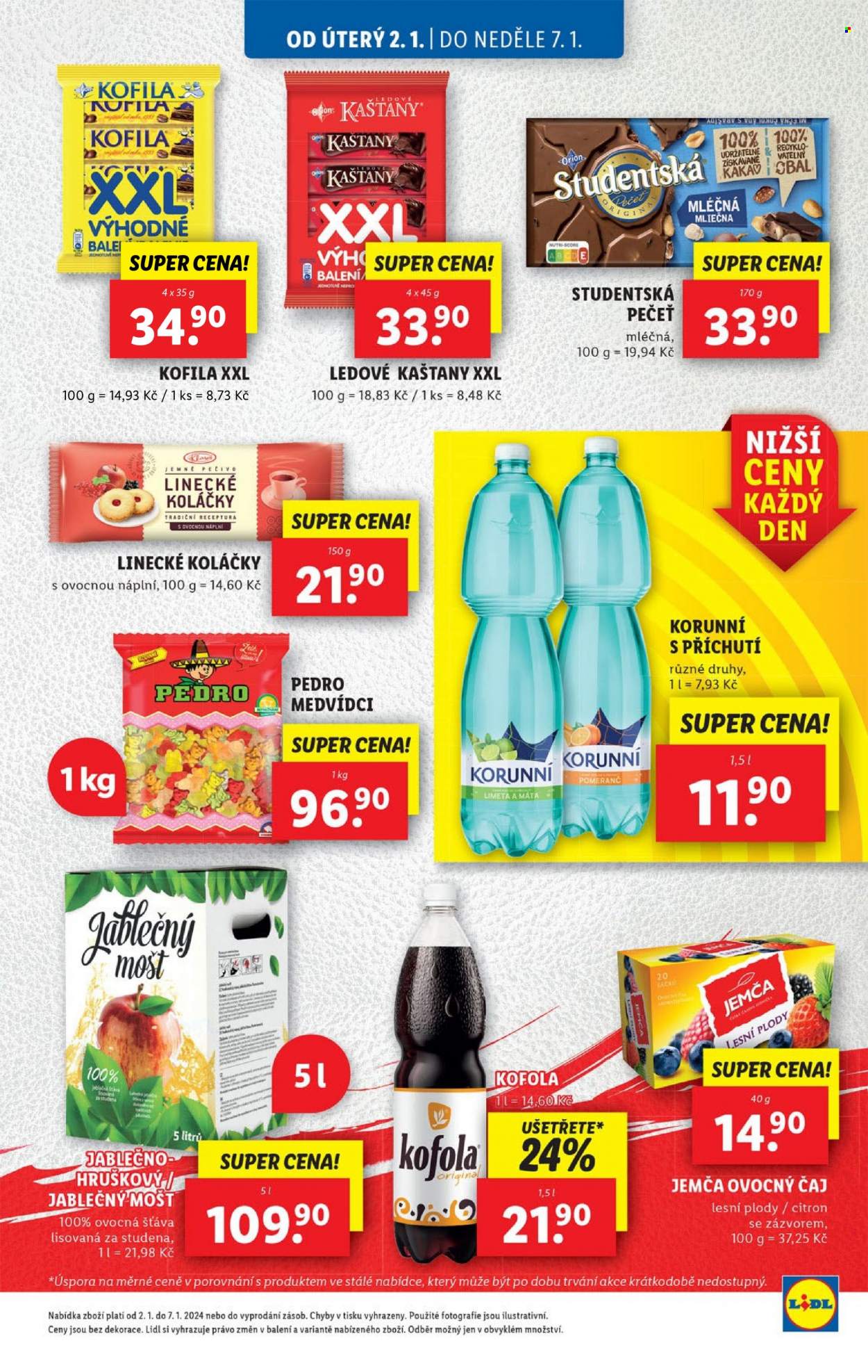 Leták Lidl - 2.1.2024 - 7.1.2024. Strana 21