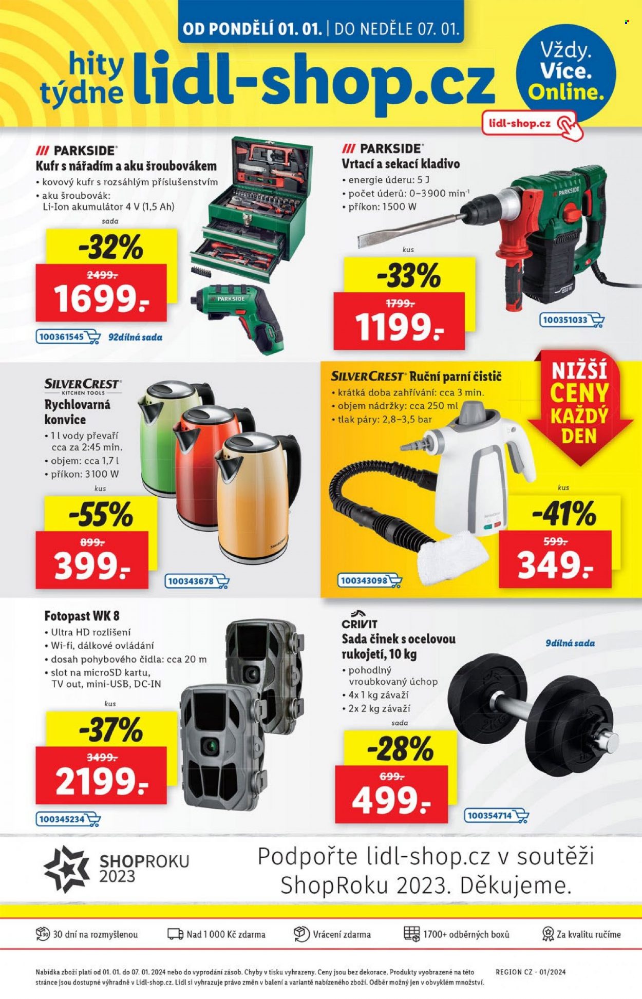 Leták Lidl - 2.1.2024 - 7.1.2024. Strana 2