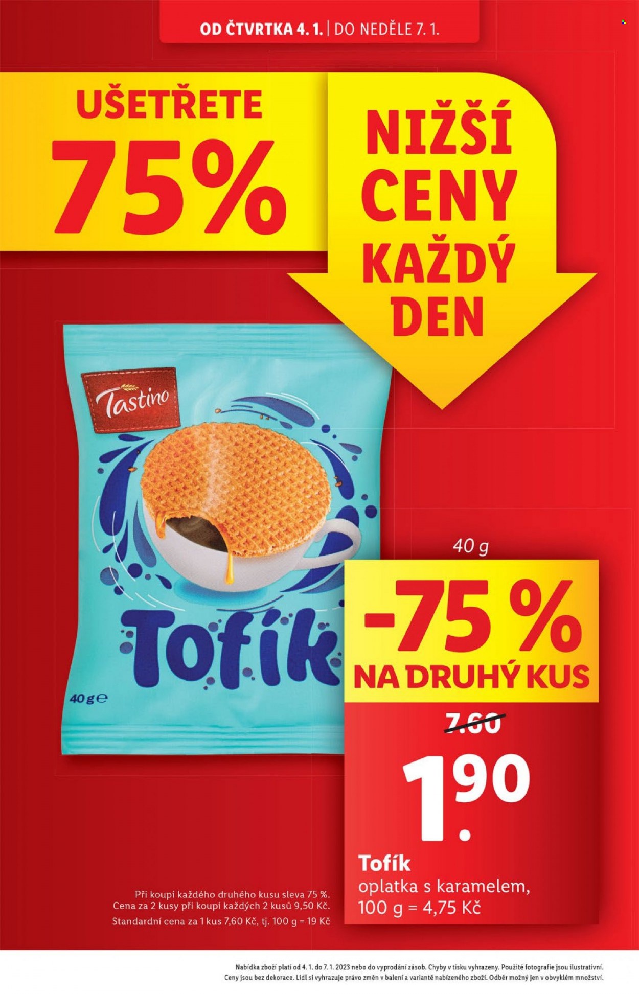 Leták Lidl - 4.1.2024 - 7.1.2024. Strana 6